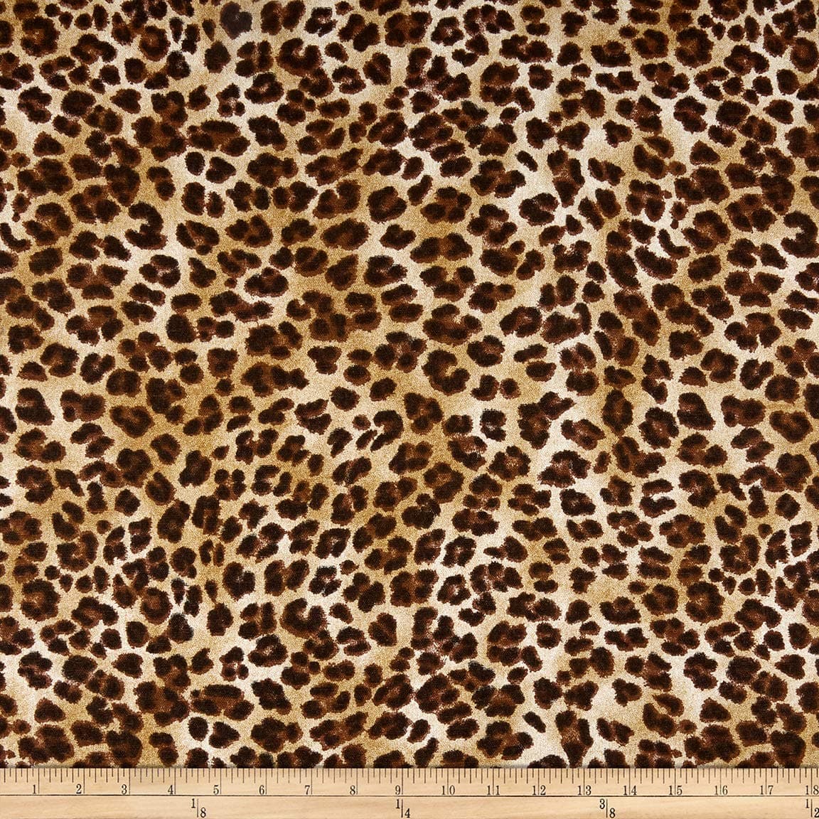 Premier Prints Amazon Leopard Sand, Fabric by The Yard