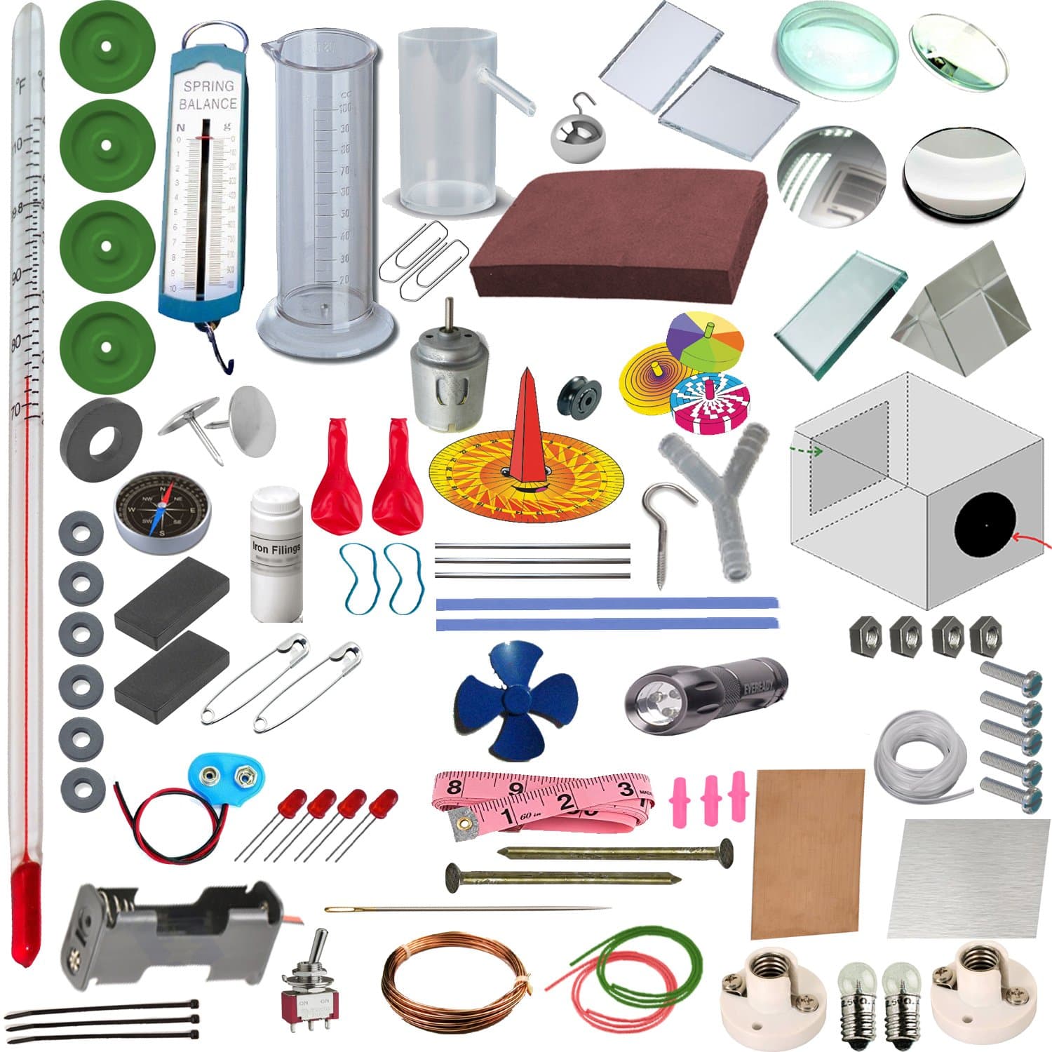 PHYSICS LAB FOR KIDS - STANDARD 6,7,8,9 CBSE OR OTHER BOARD TEXTBOOK EXPERIMENTS.