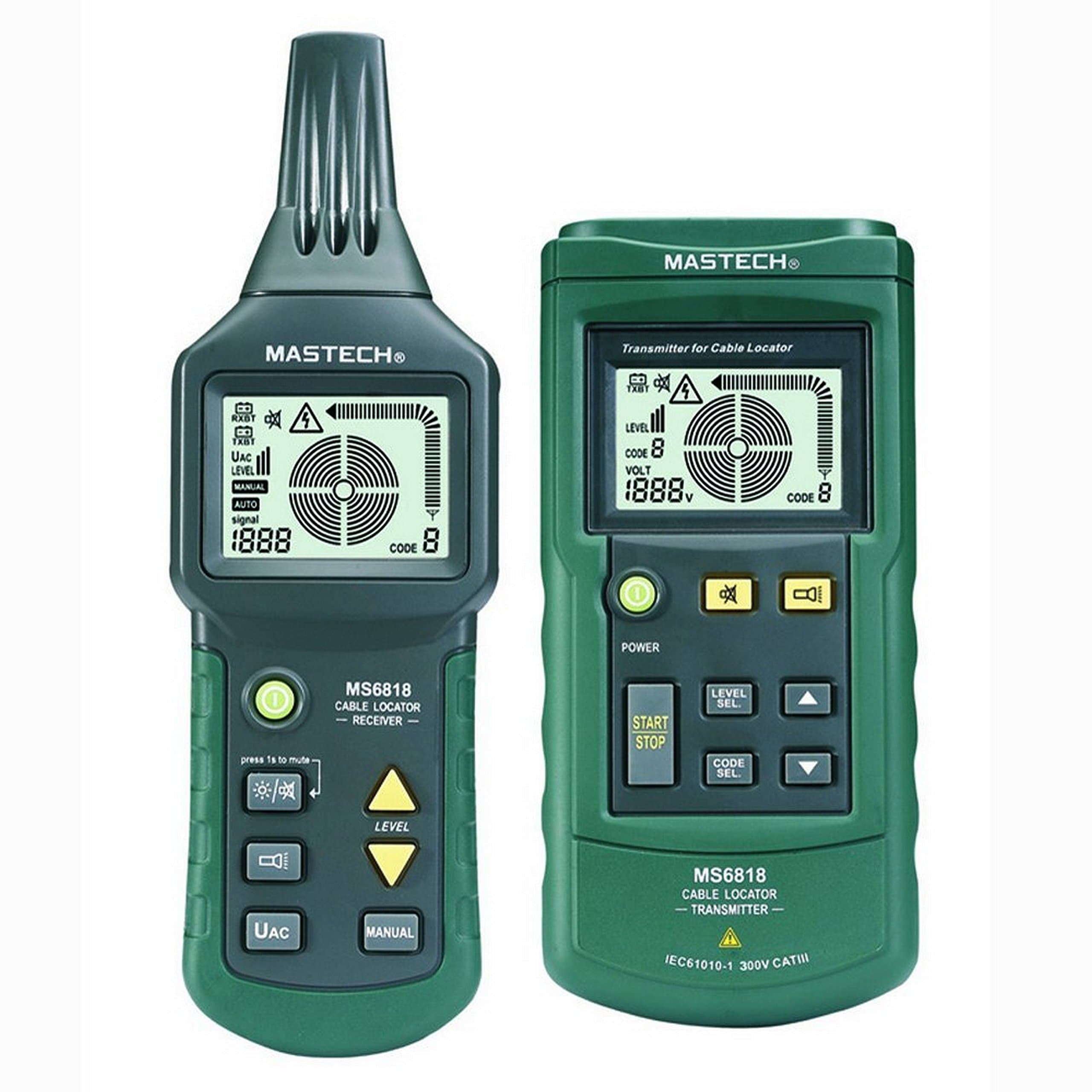 MASTECH MS6818 Advanced Wire Cable Tracker Pipe Locator Tester Meter