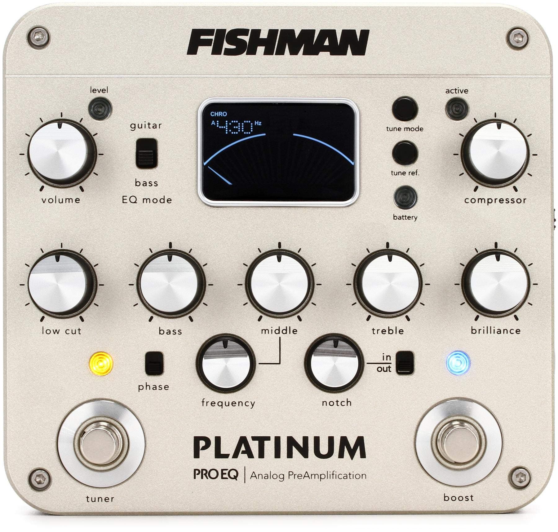 Platinum Pro EQ DI Analog Preamp Pedal