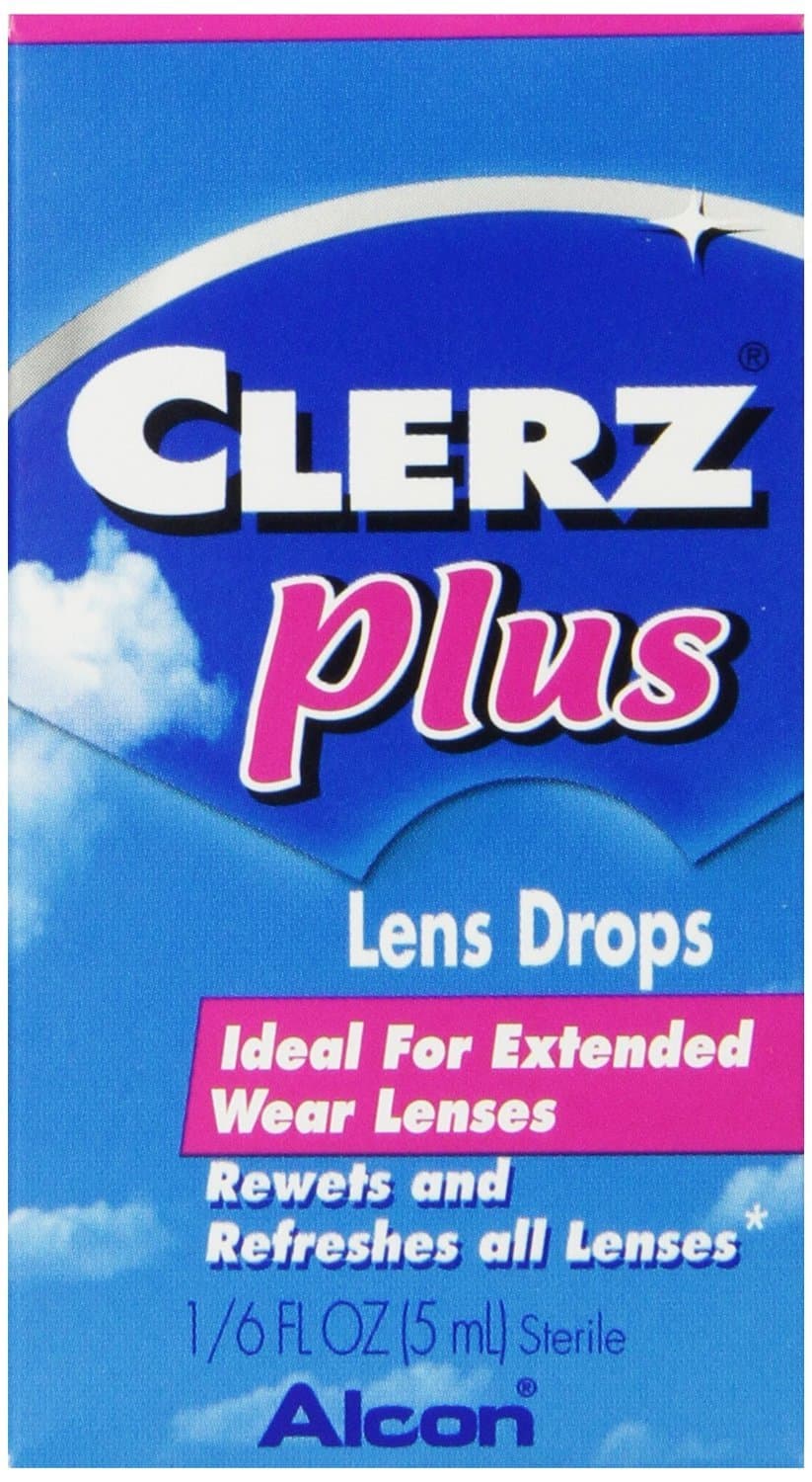 Clerz Plus Contact Lens Drops - 5 Ml/ pack, 4 pack