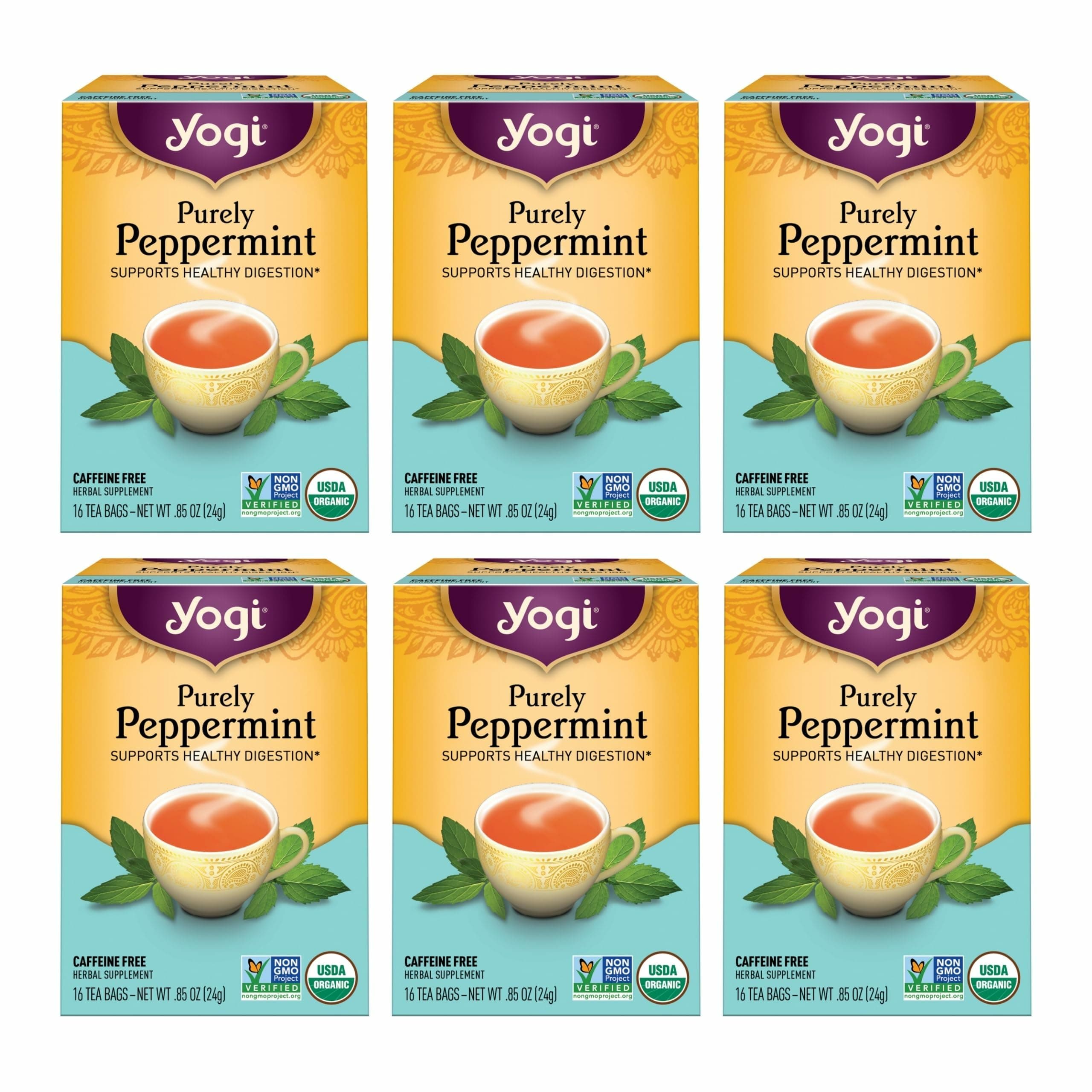 Yogi Purely Peppermint Tea
