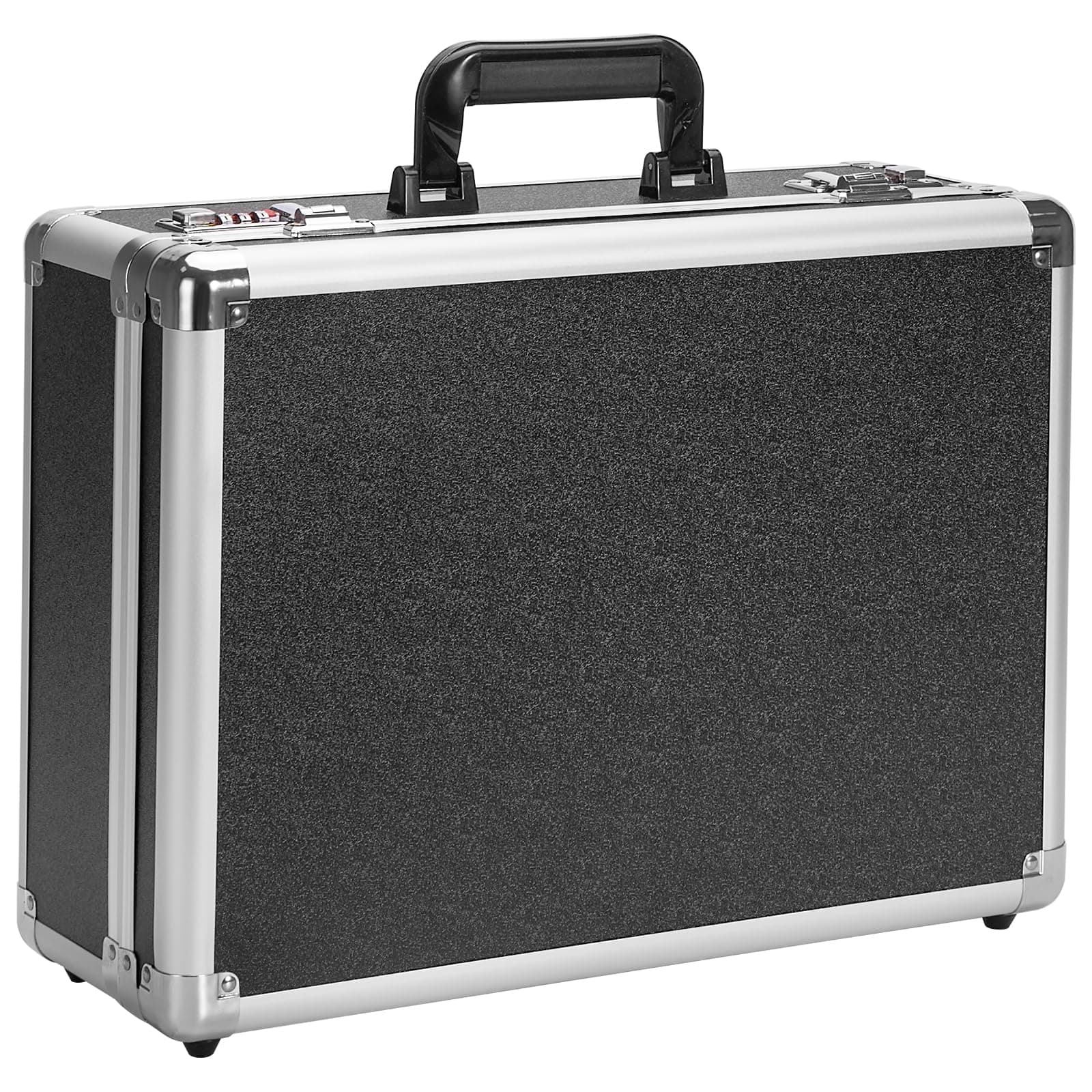 Vilcjson Locking Briefcase - Lockable Attache Case for Laptop & Documents, Du...