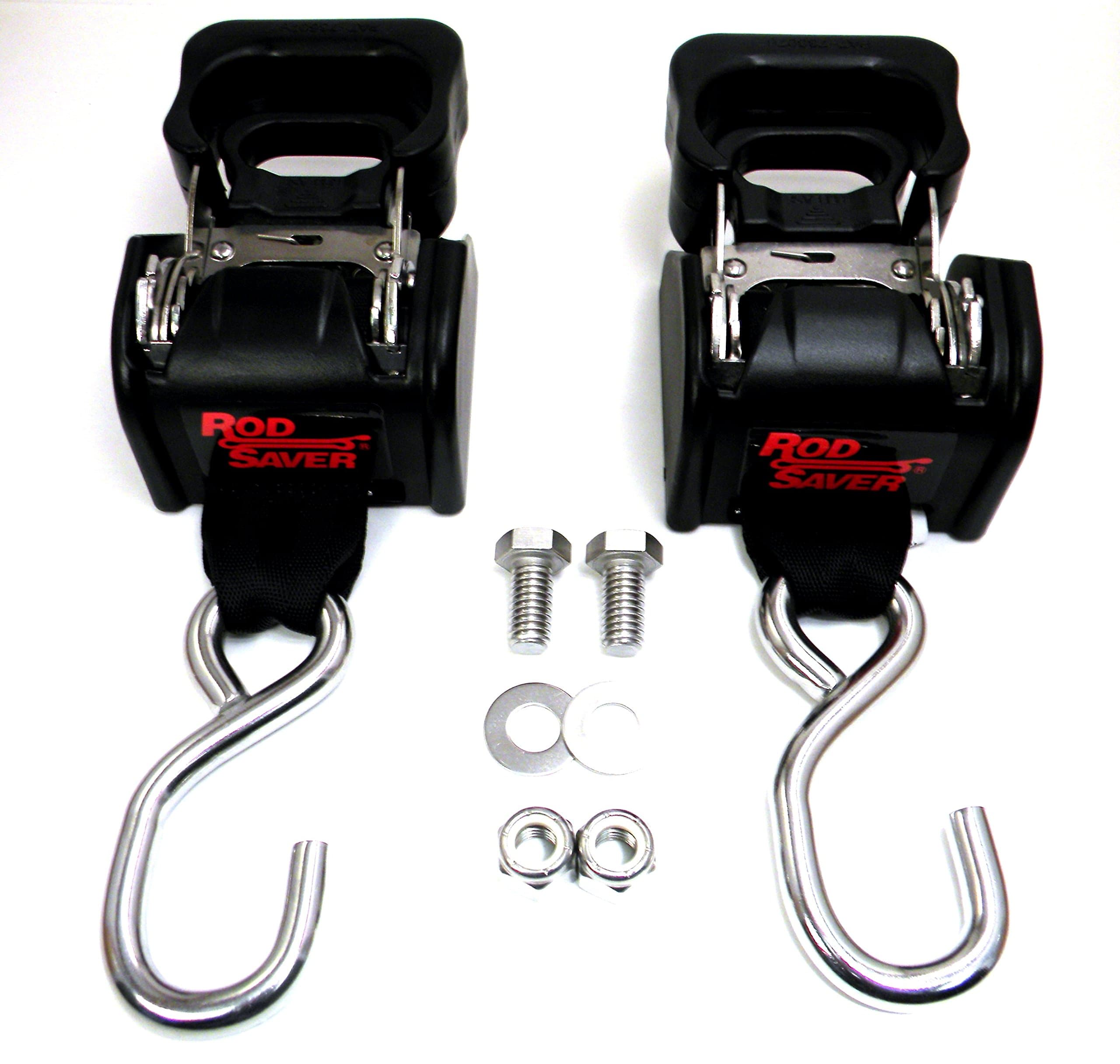 Stainless Steel Retractable Transom Tie-Down - 40" - Pair