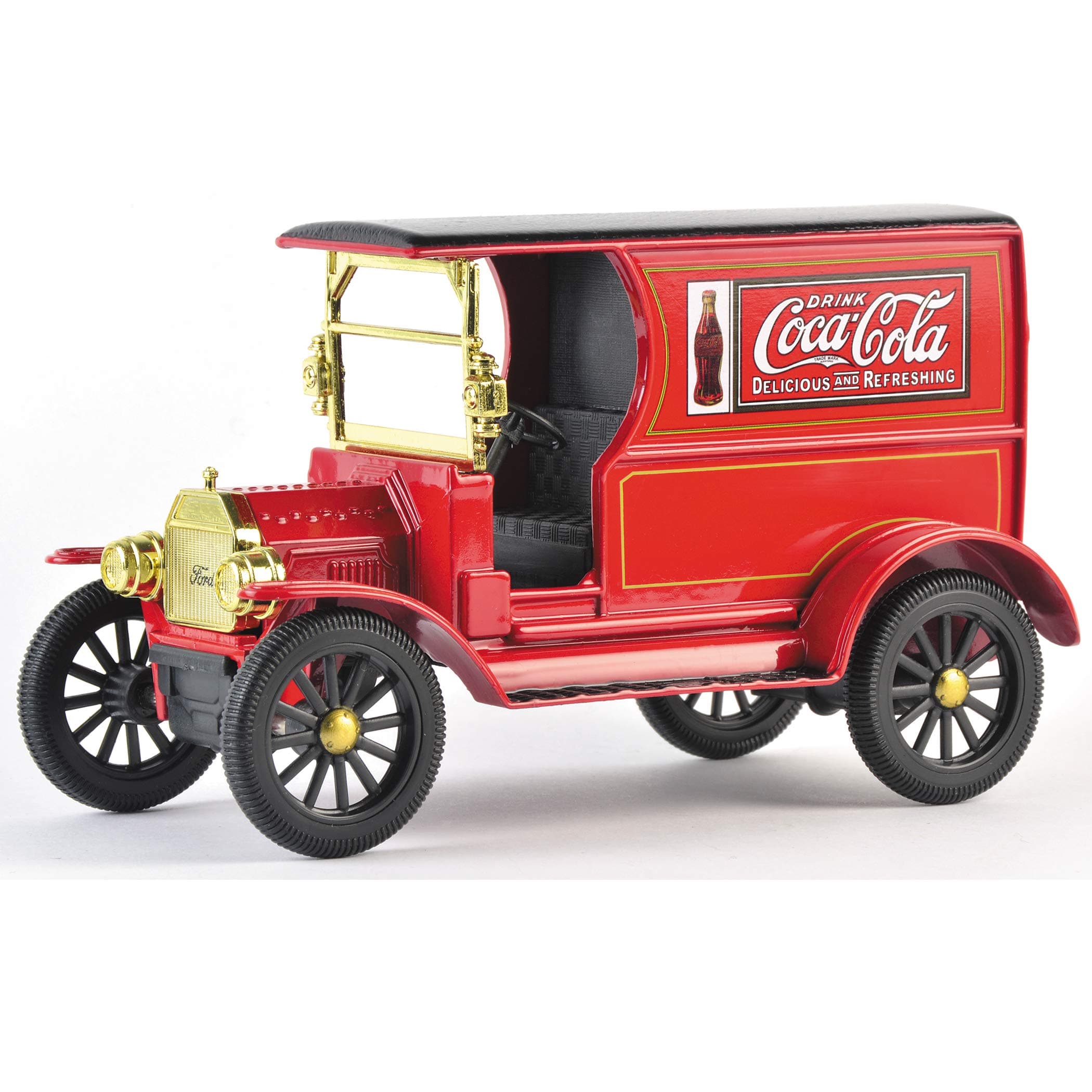 Collections Etc Coke 1917 Model 5 Cargo Van Diecast Model Car