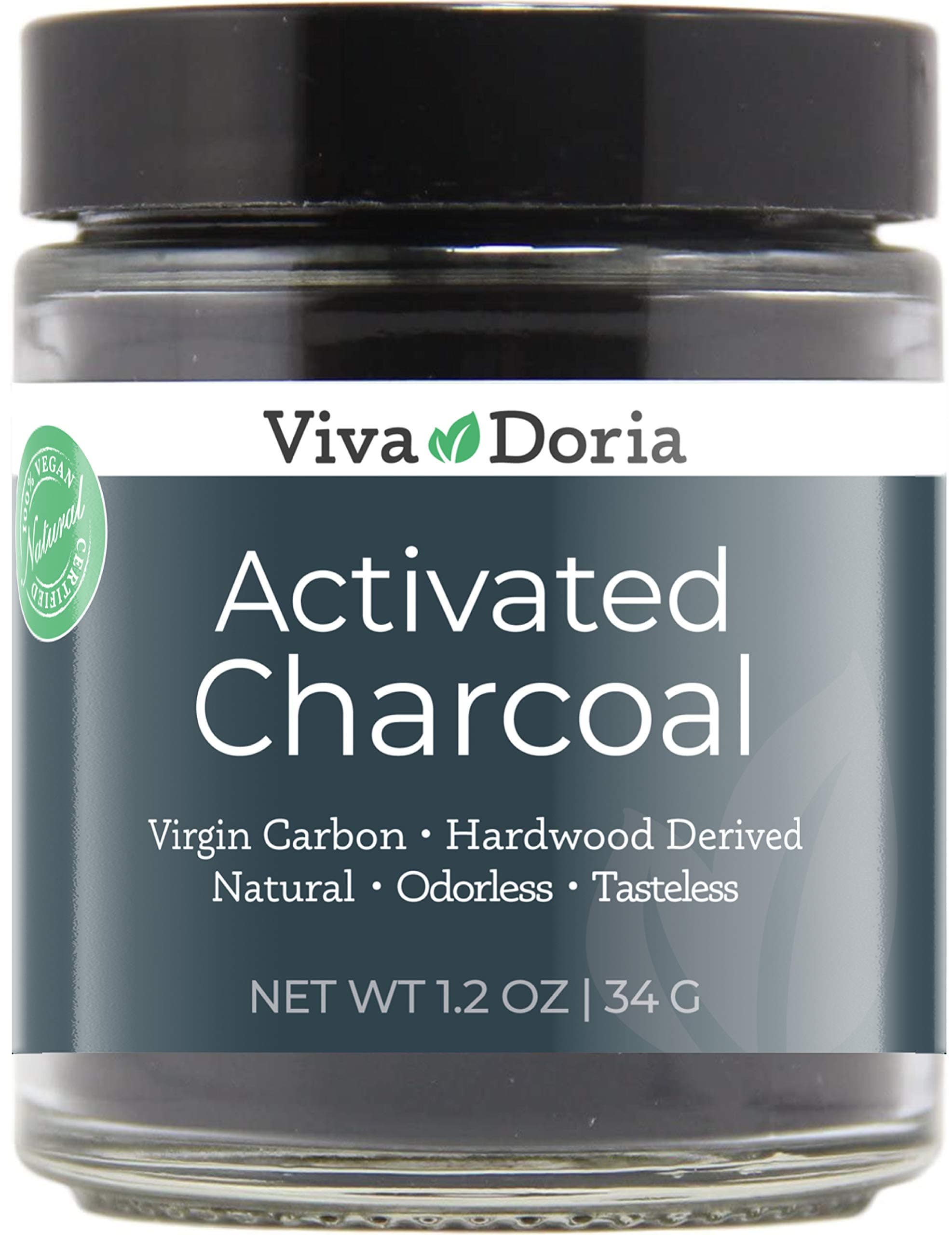 Viva Doria Activated Charcoal 1.2 Ounce - Pack Quantity: 1