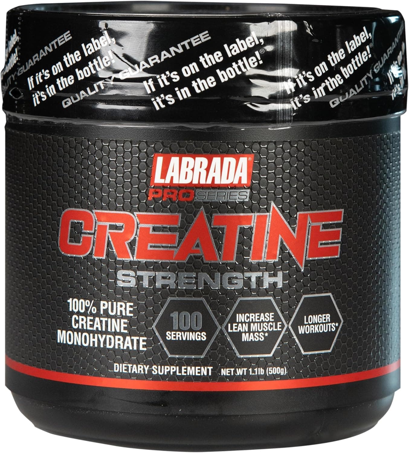 Labrada Pro Series Creatine Strength, 100 Servings, 500 Grams