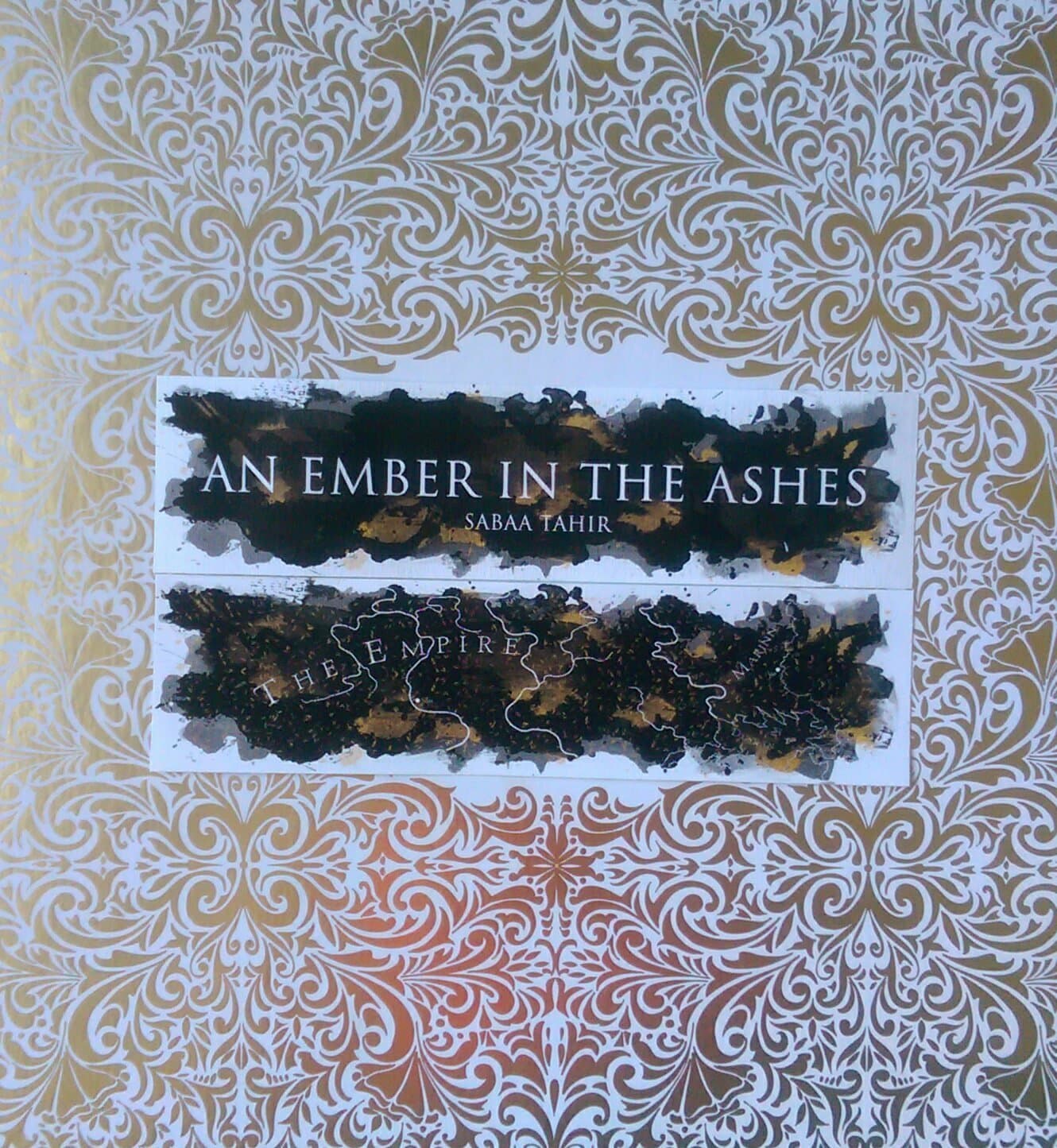 An Ember in the Ashes Watercolour Bookmarks
