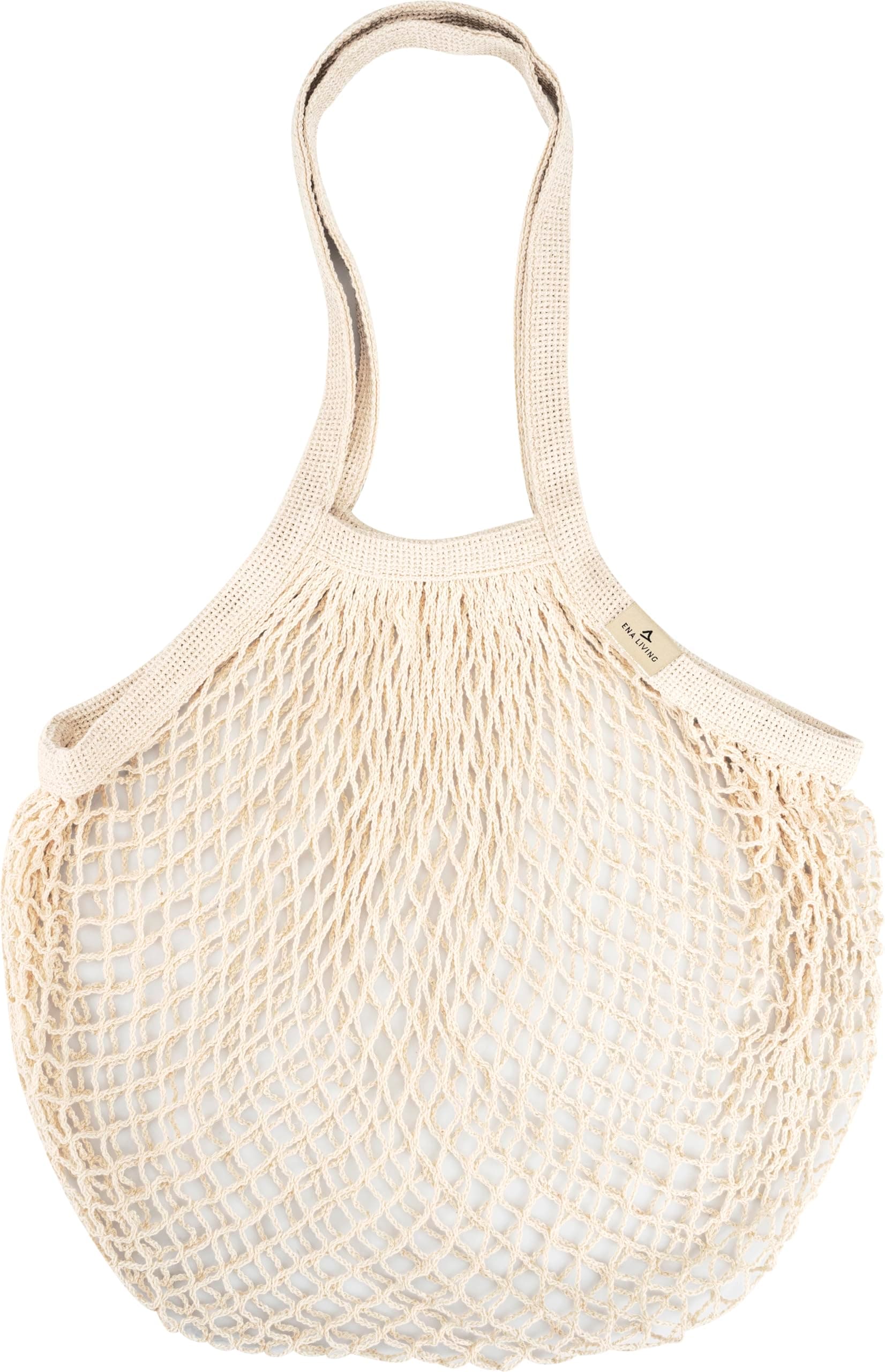 ENA LivingString bag, creme, cotton