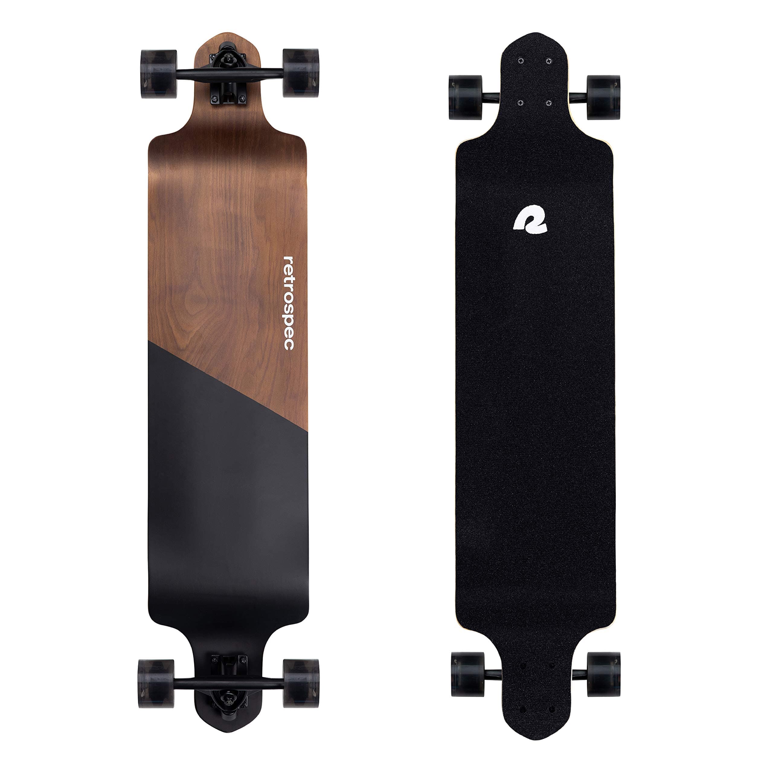 Tidal 41-inch Drop-Down Longboard Skateboard Complete 41-Inch
