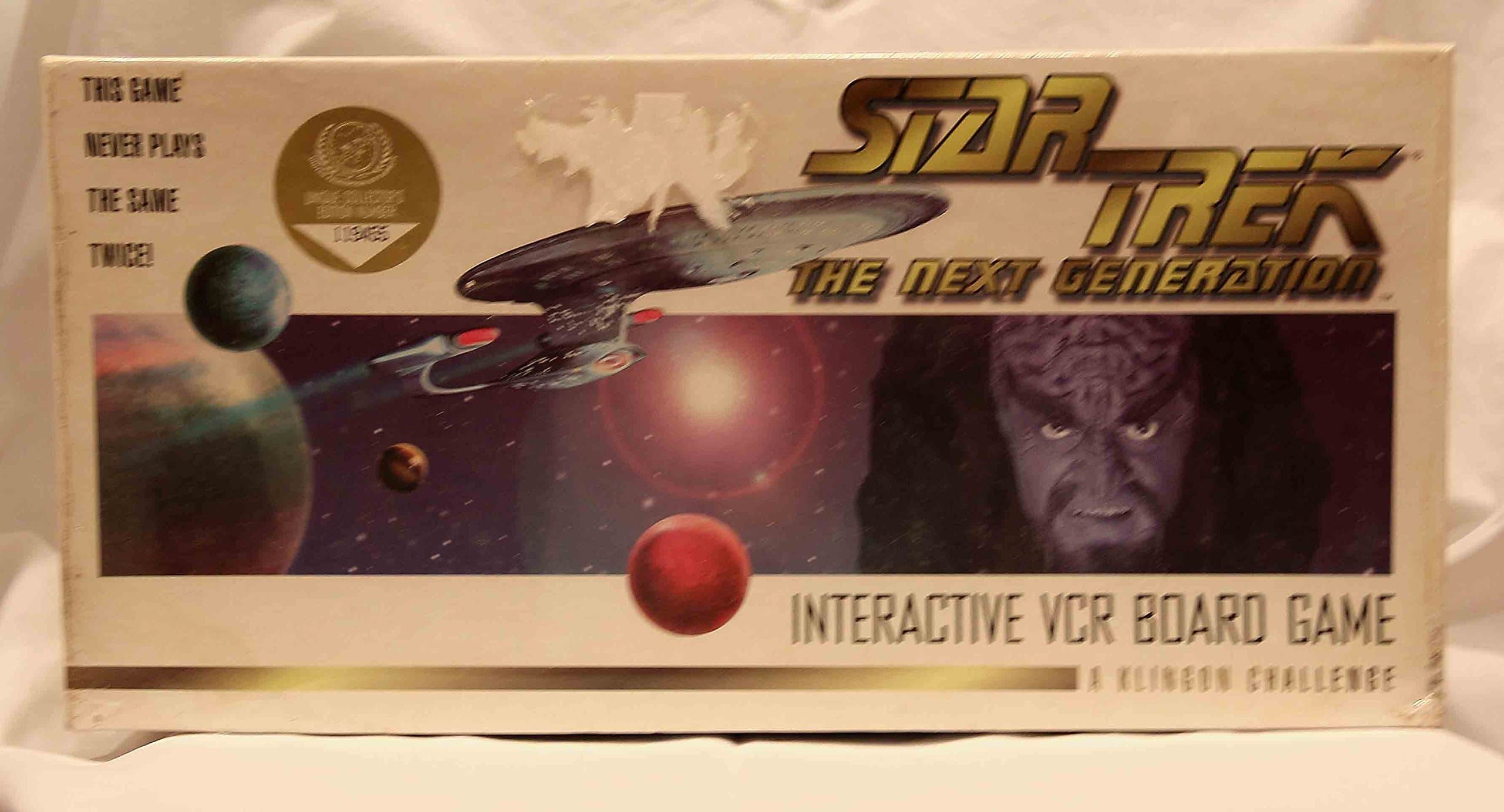 Star Trek: The Next Generation : A Klingon Challenge/Interactive Vcr Board Game