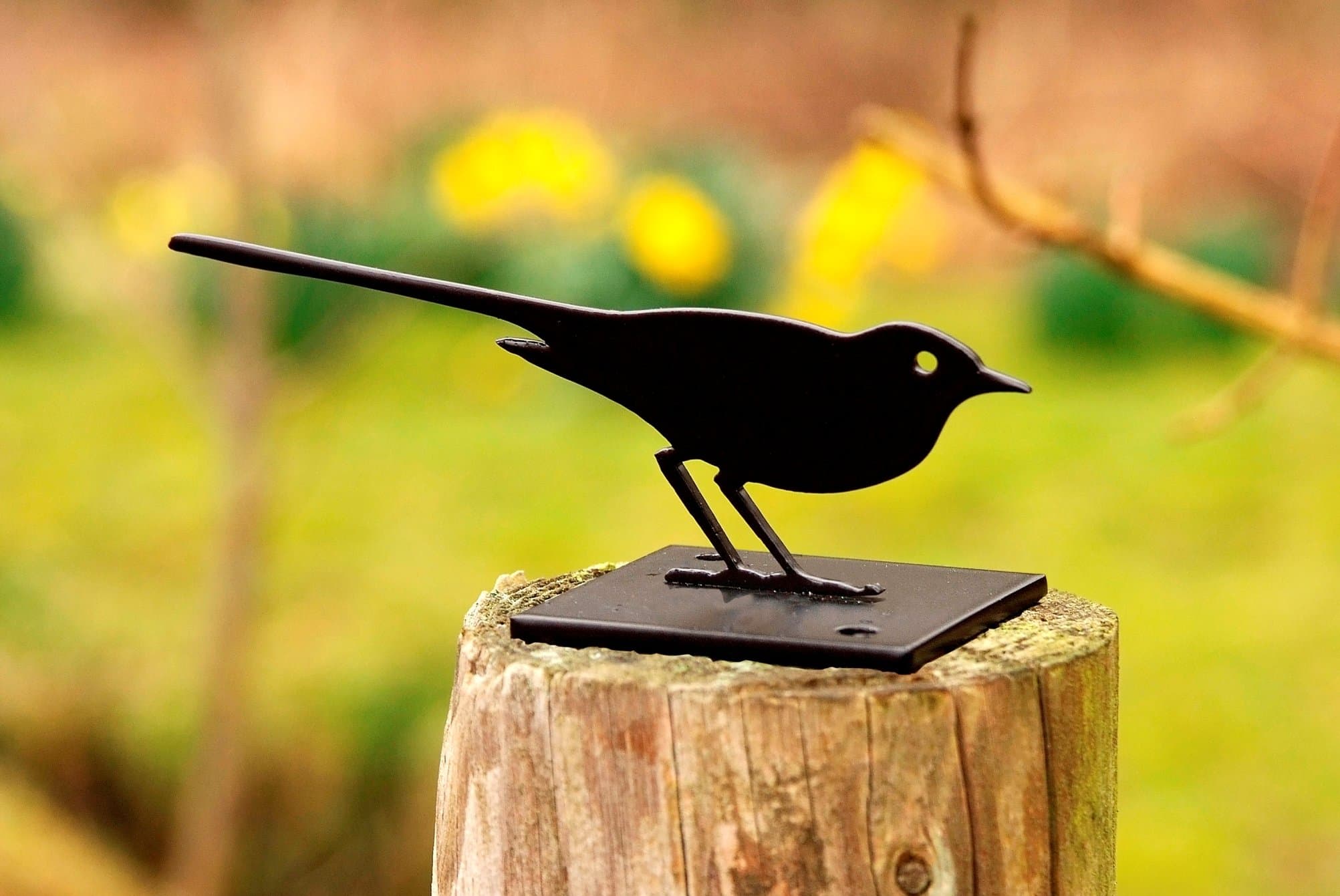 NWTC Fence post finials: Wagtail