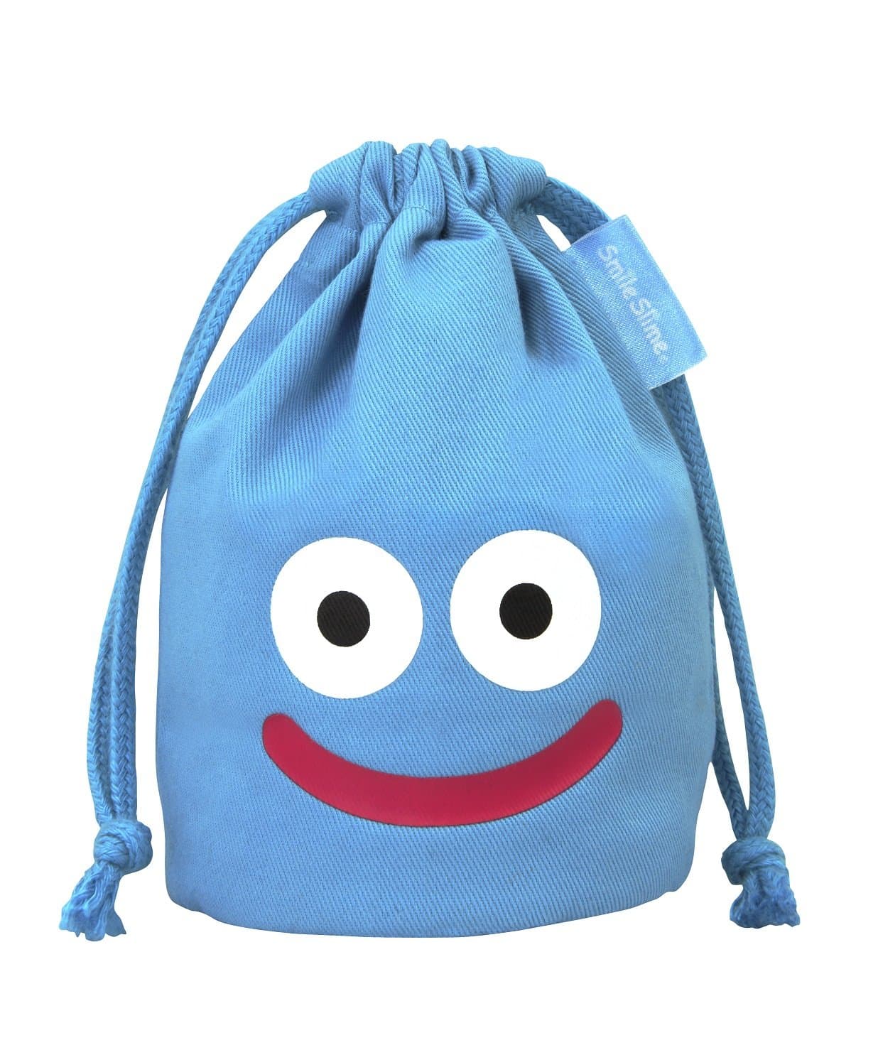 Square Enix Dragon Quest smile slime mini DrawString bag blue