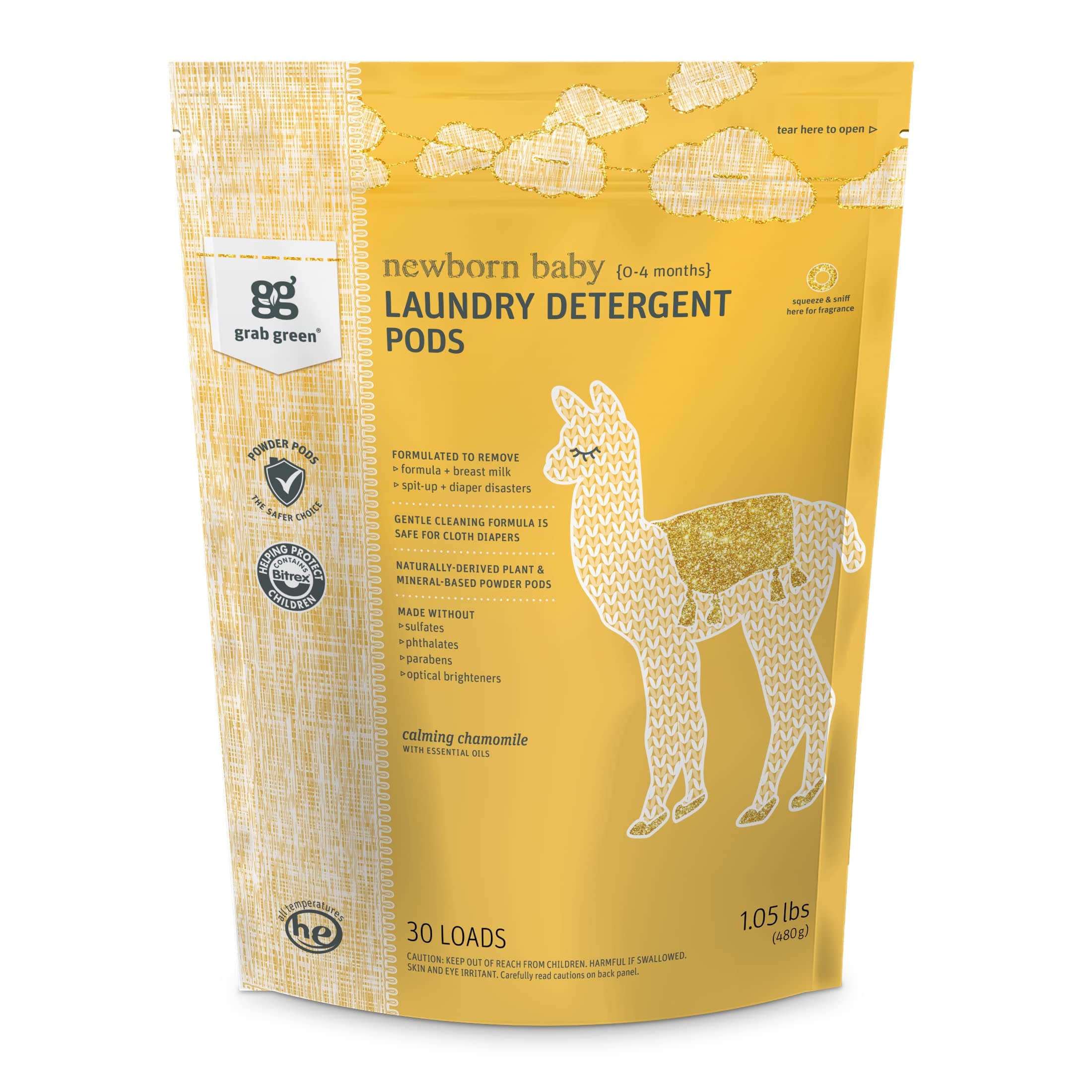 Calming Chamomile with Essential Oils, 30 Loads, 1.05 lbs (480 g)