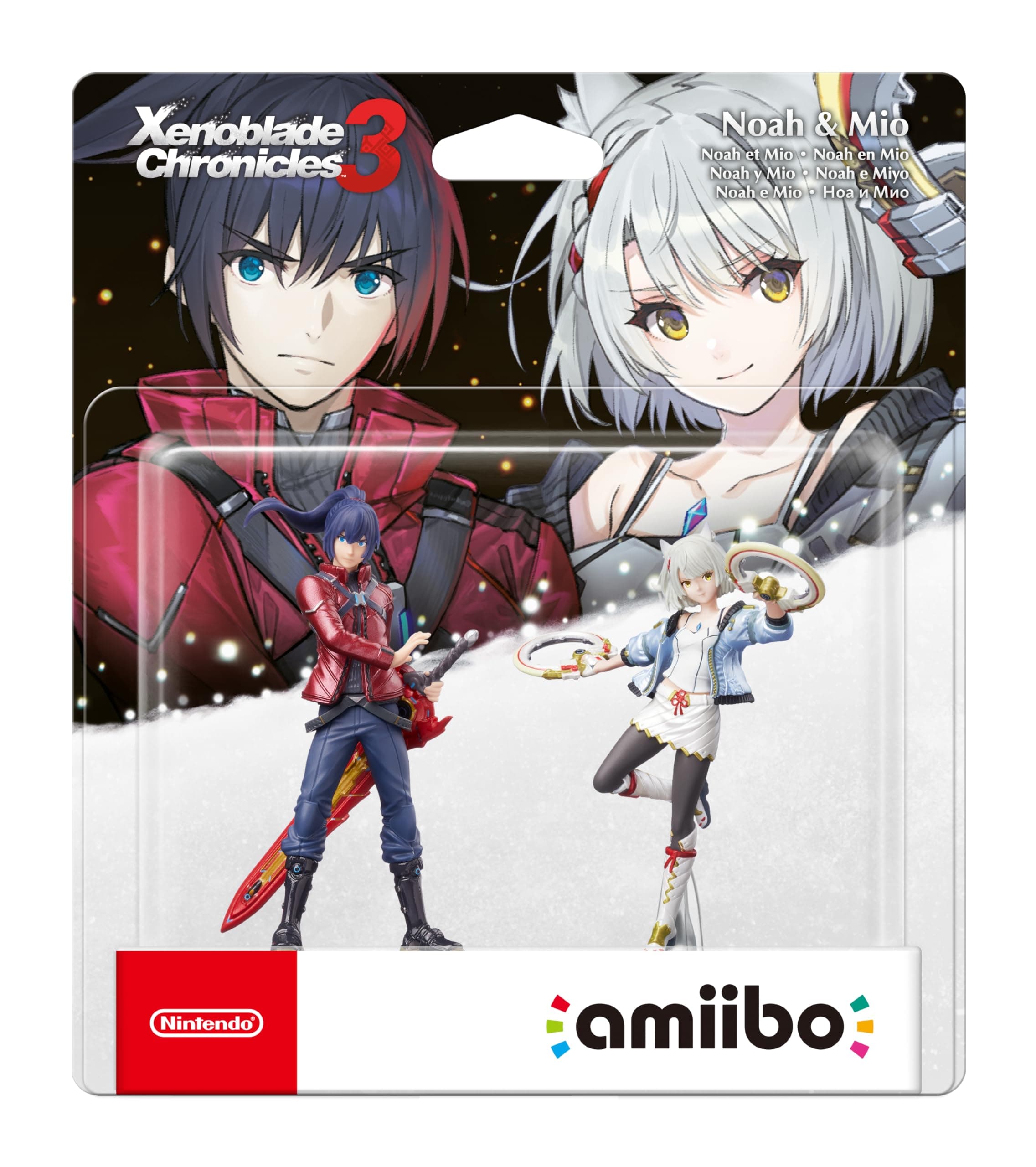 amiibo Noah & Mio Xenoblade Chronicles 3