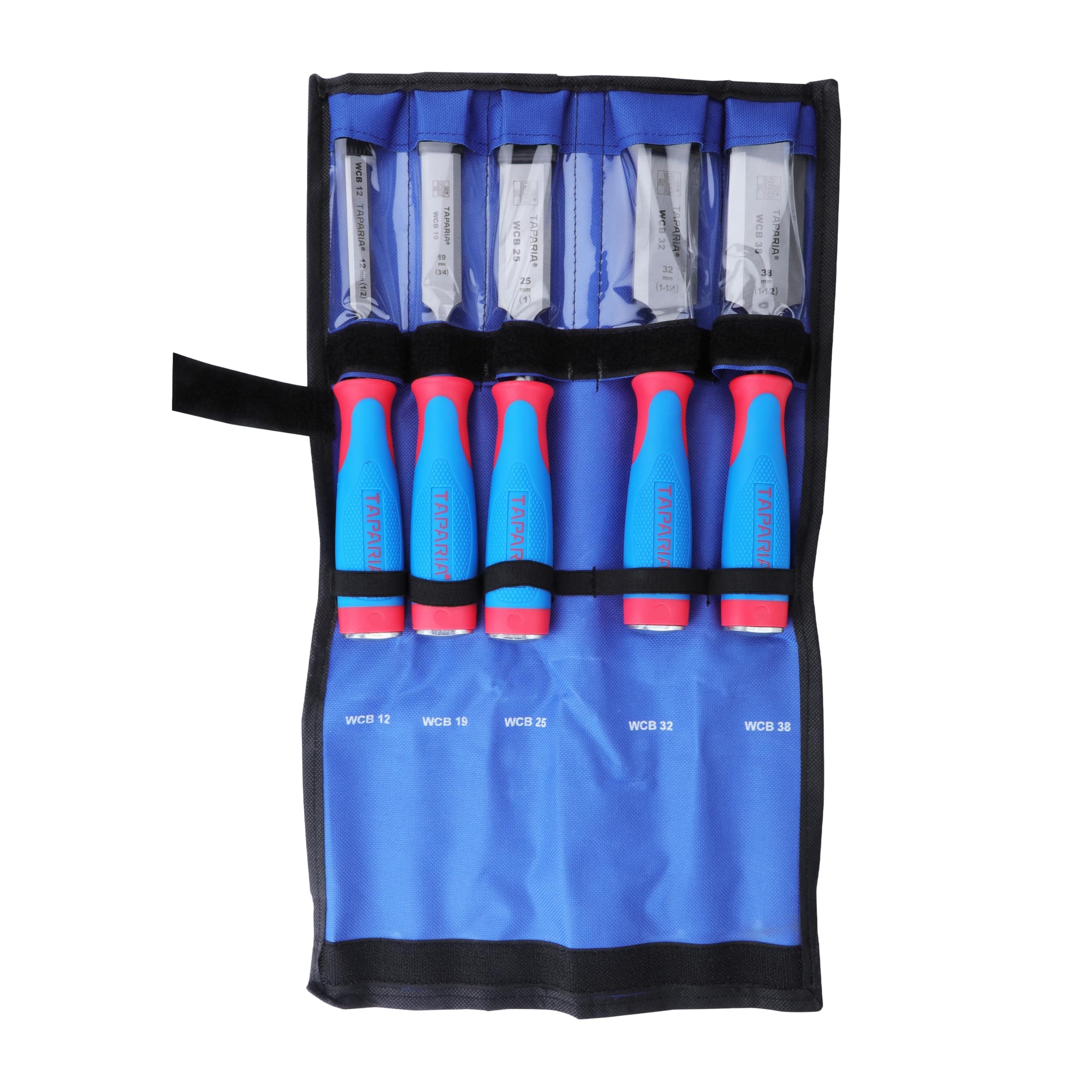 Taparia 5 Pc Pound Through Chisel Set - 12Mm, 19Mm, 25Mm, 32Mm & 38Mm (Wcbs 5)