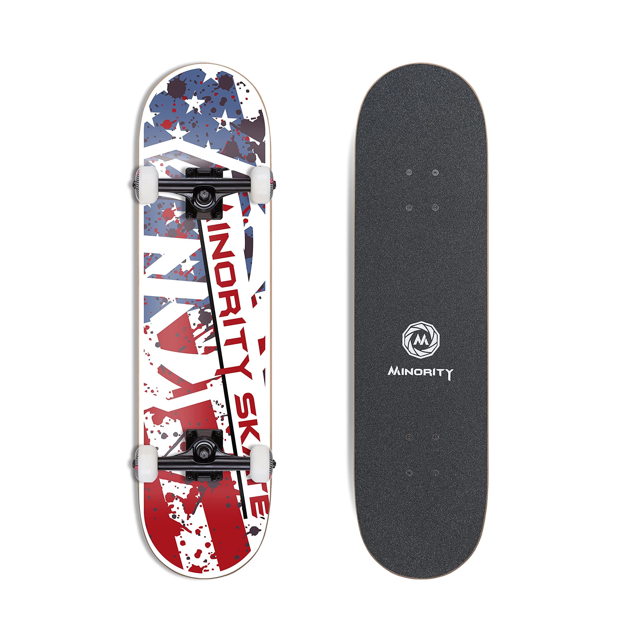 Minority 32inch Maple Skateboard|Trick Skateboard for Beginners, Intermediate and Pros