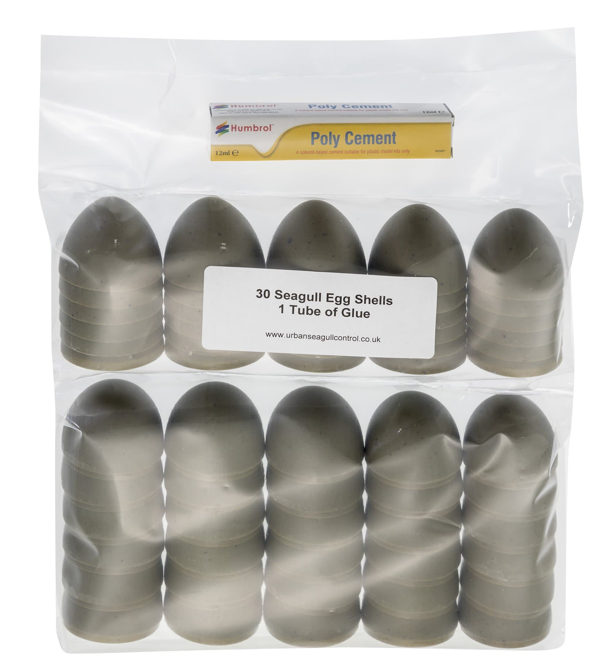 ersatz eggs SEAGULL EGG KIT FOR PEST CONTROL Imitation/Dummy/Plastic/Fake/Gull Egg (30)