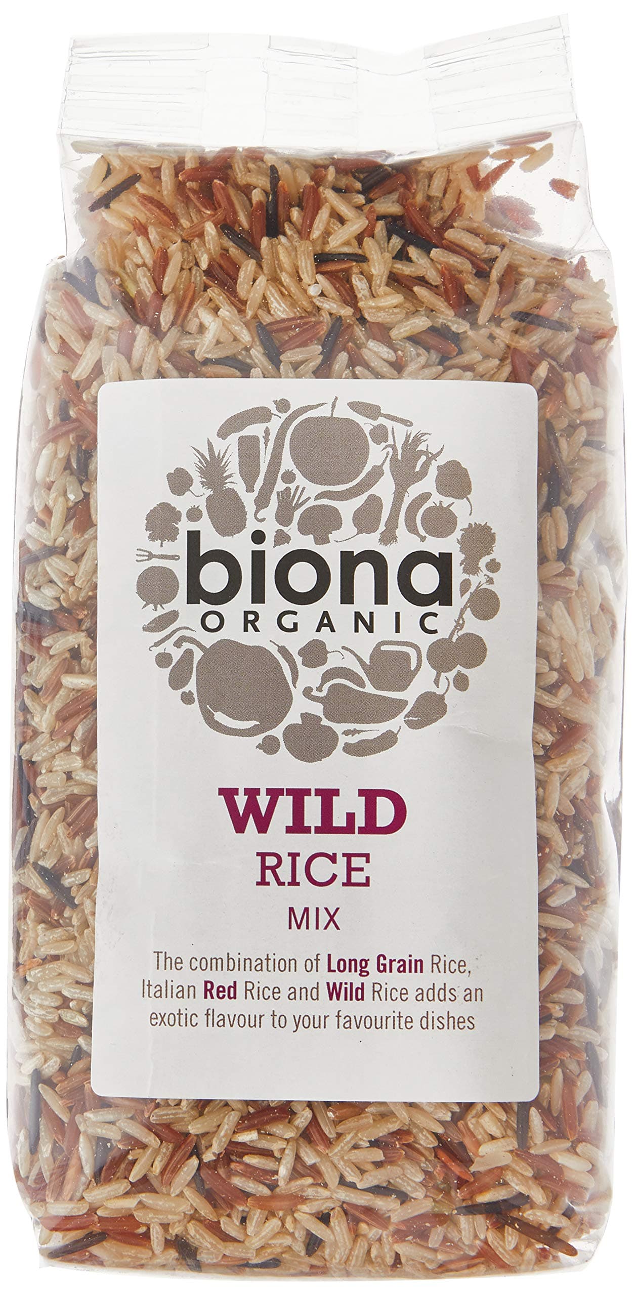 Biona Organic Wild Rice Mix, 500g