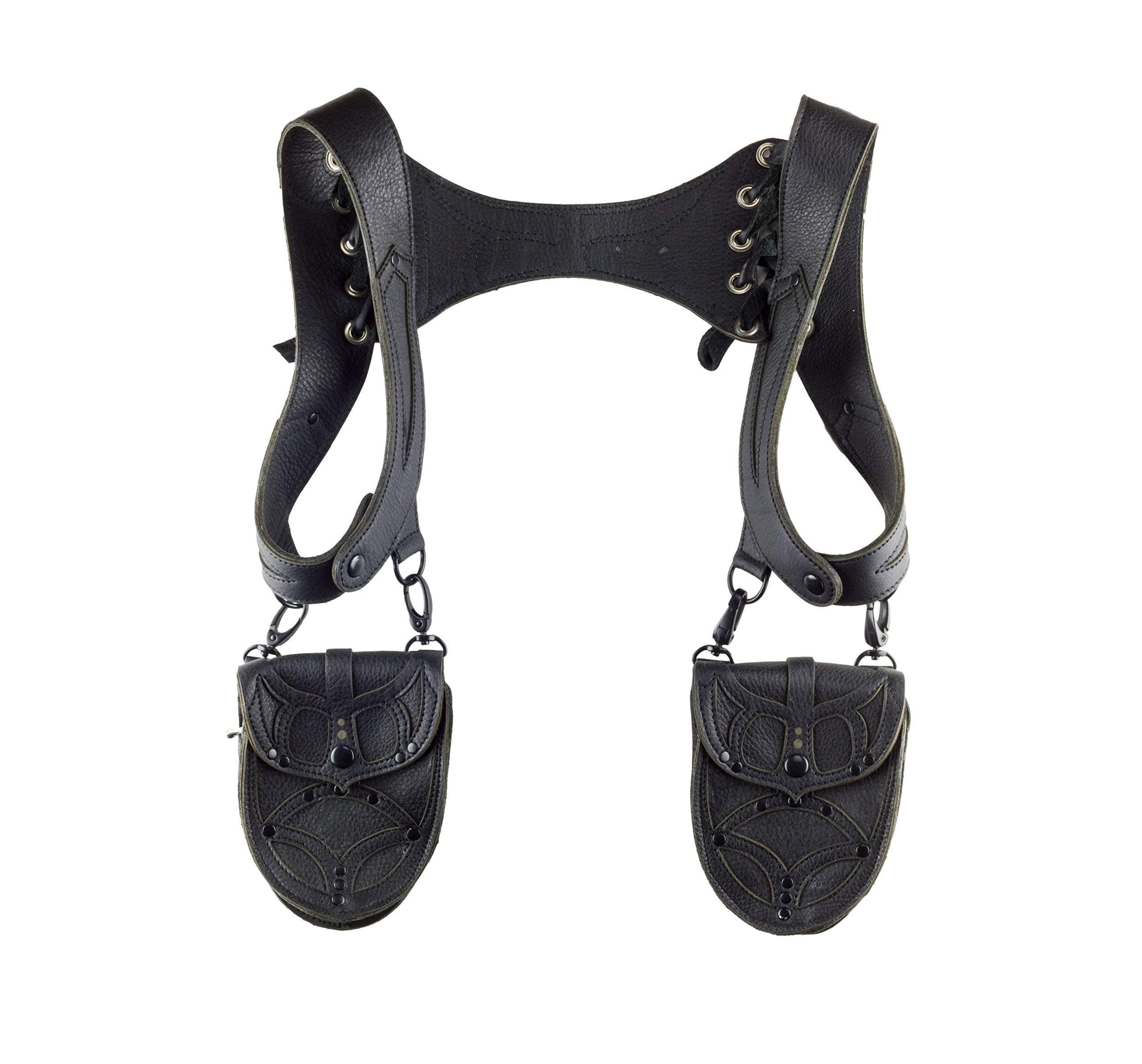 Leather Holster Bags"Hydra" Black