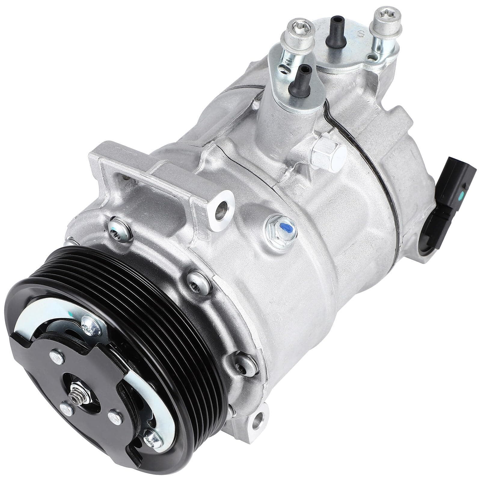 SCITOO AC Compressor fit for Audi for A3 2.0L 2008-2013, Air Conditioning Compressor fit for Audi for Q3 Quattro 2.0L 2015-2018, for Volkswagen for Eos 2009-2015, OE 1K0820808A 1K0820808AX
