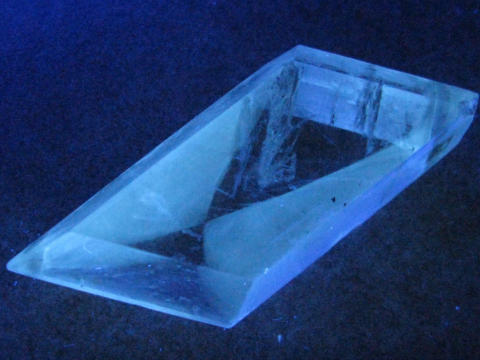 Fluorescent Gypsum Crystal From Alberta Canada - 2.7"