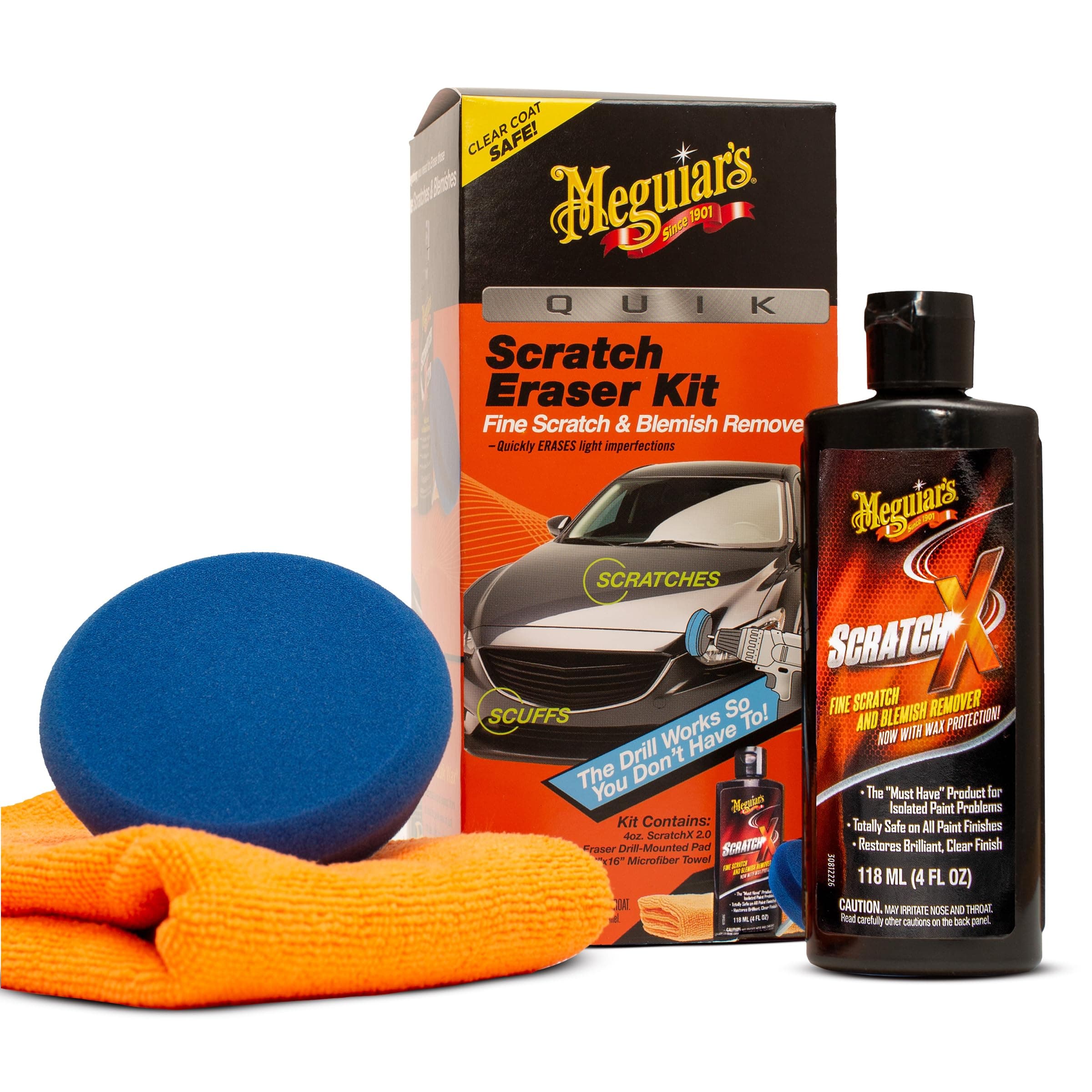 Meguiar'S G190200 Quik Scratch Eraser Kit