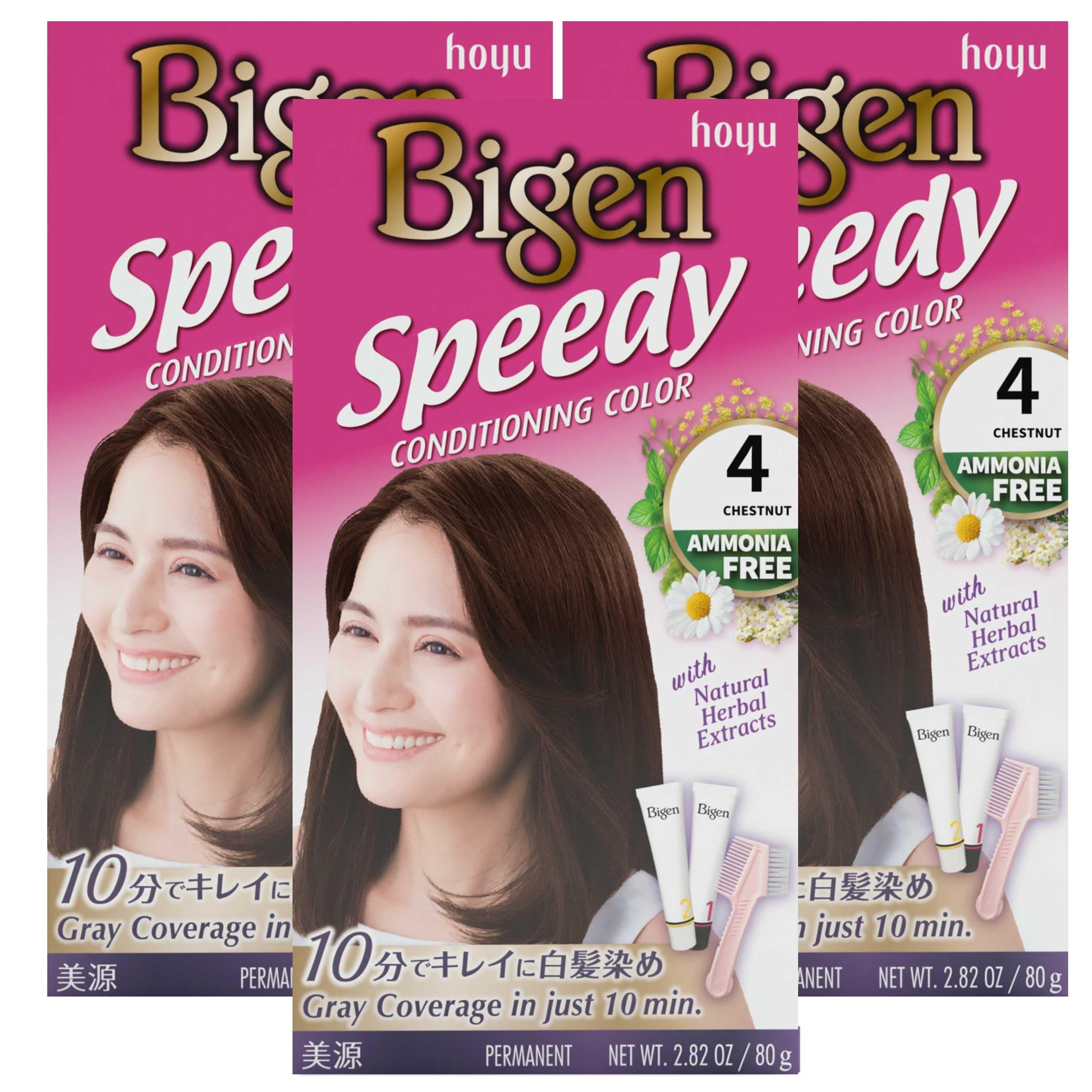 Speedy Conditioning Color Kit: 4 Chestnut - 3 Pack