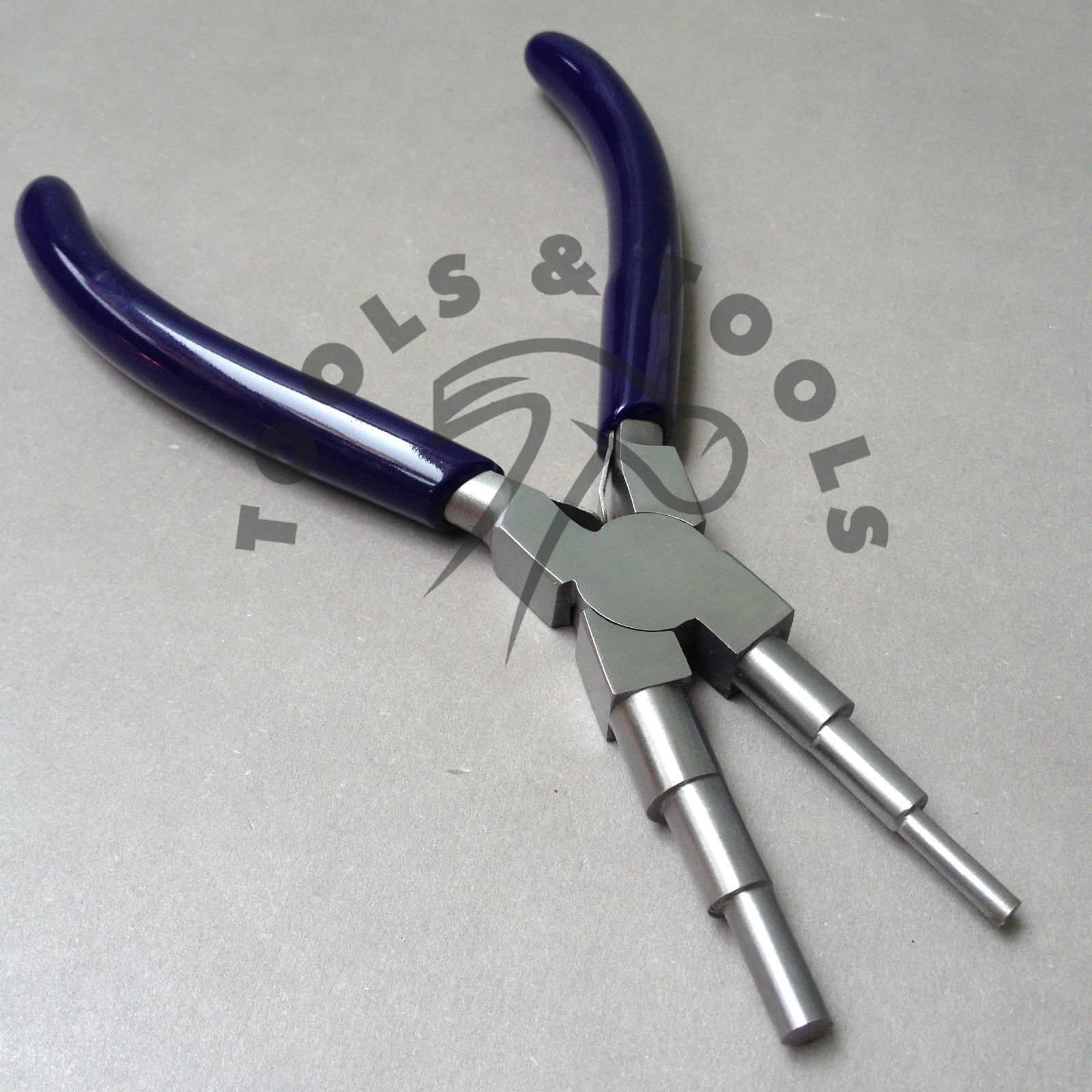 Tools N Tools UK Quality 6 in 1 Wire Forming Bail Making Shaping Jump Ring Pliers 3 mm- 9 mm