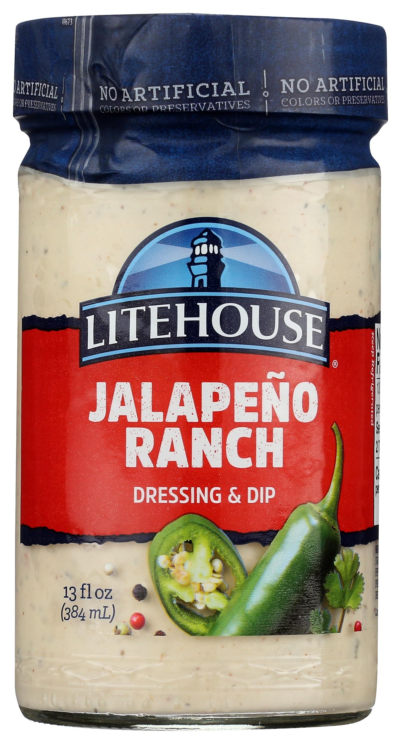 Litehouse, Jalapeno Ranch Dressing, 13 oz