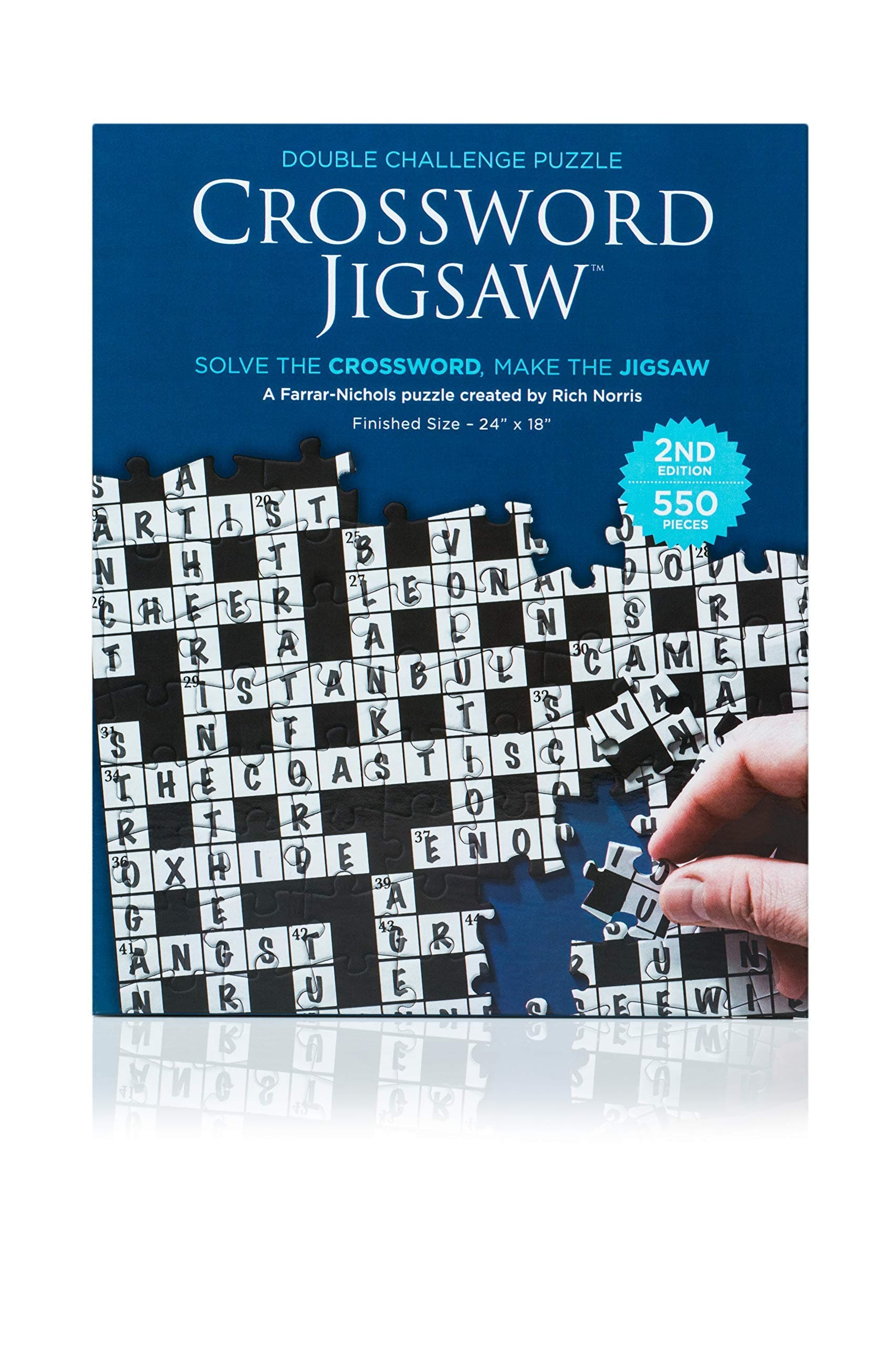 Crossword Jigsaw Puzzle: 550 Pieces