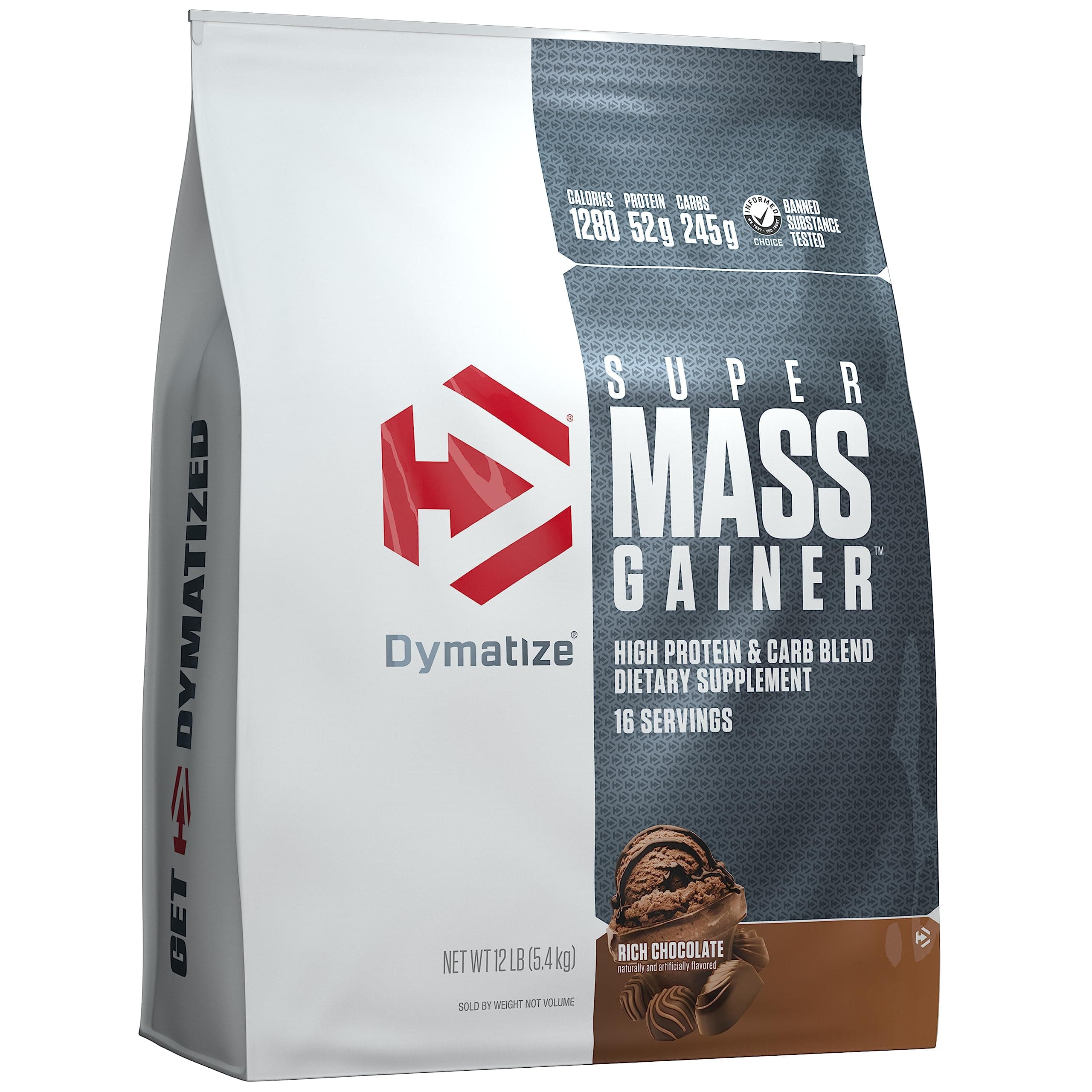 Super Mass Gainer Rich Chocolate 12.1 lbs (5.5 kg)