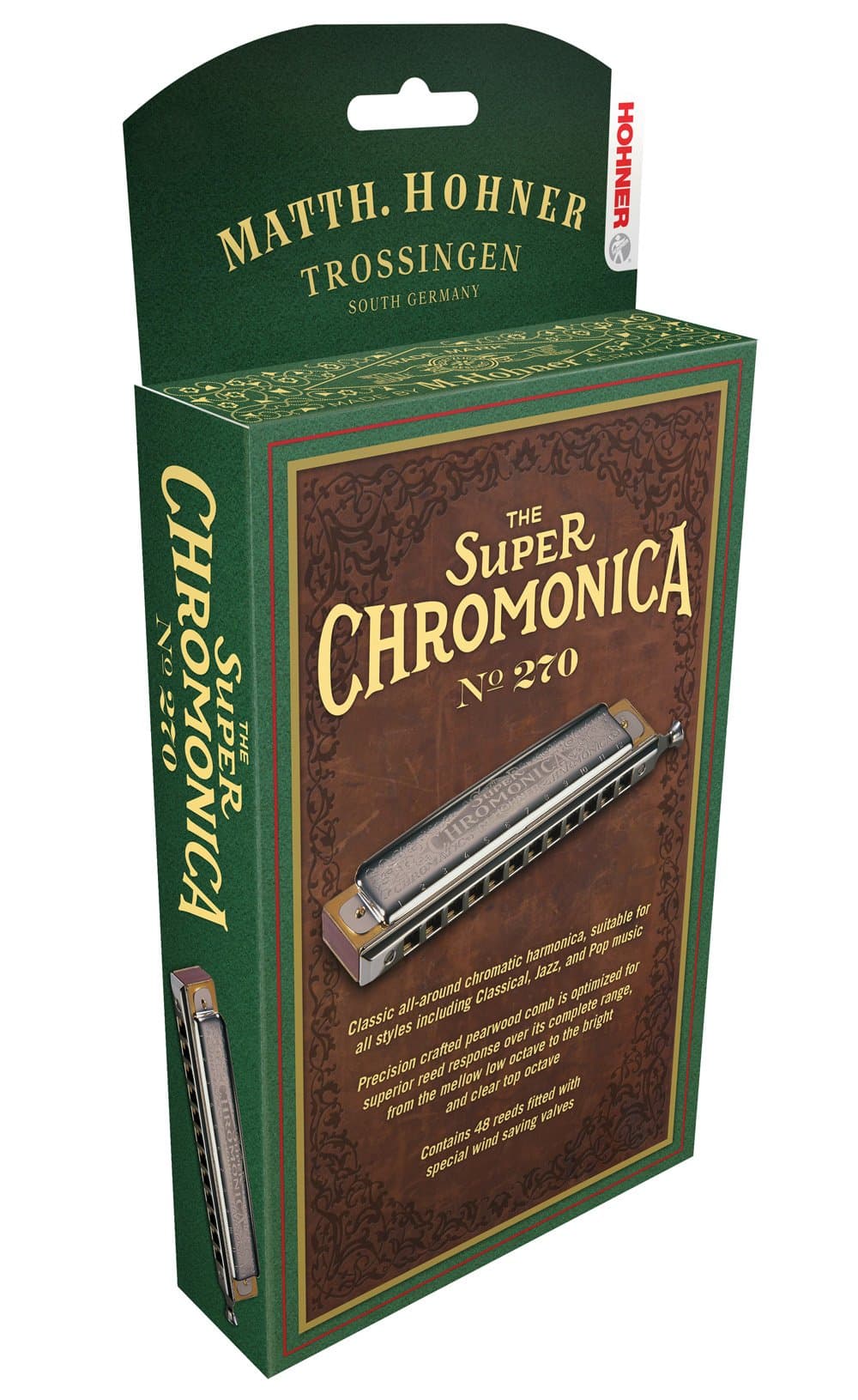 Hohner270BX-E Super Chromonica, Key Of E Major