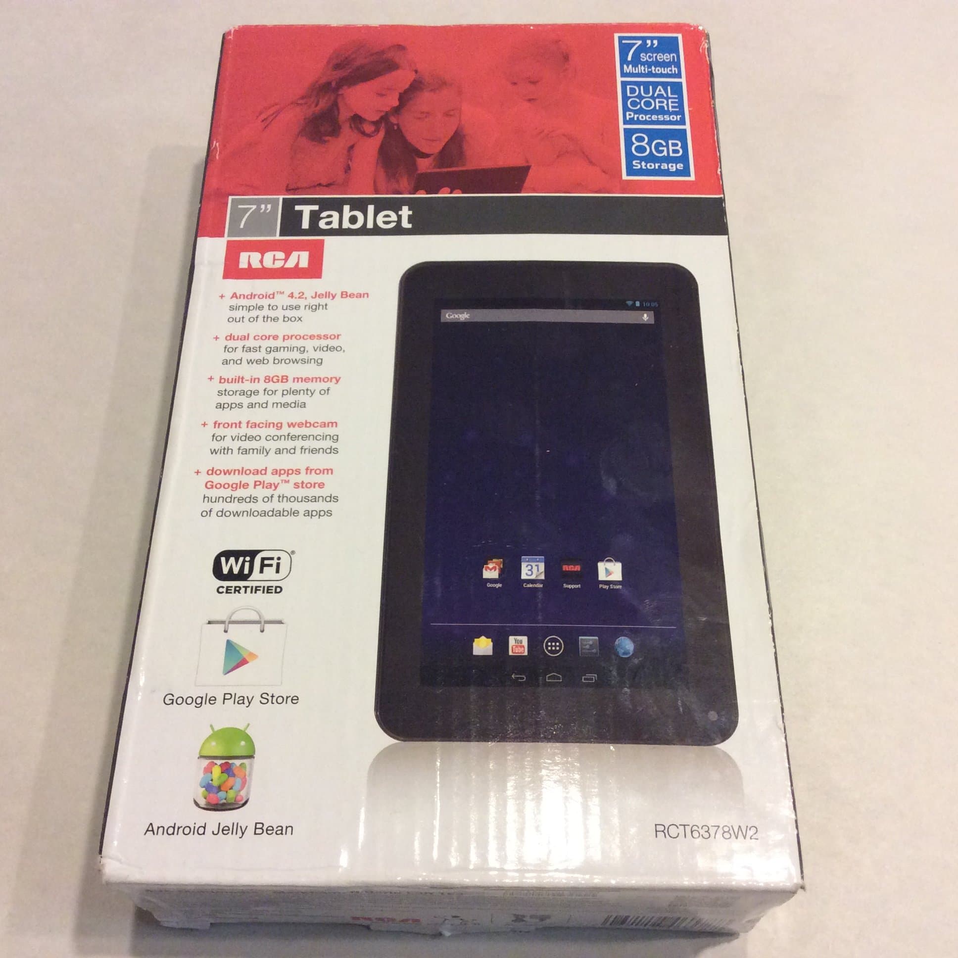 RCT6378W2 7 Inch 8GB Android 4.2 Tablet