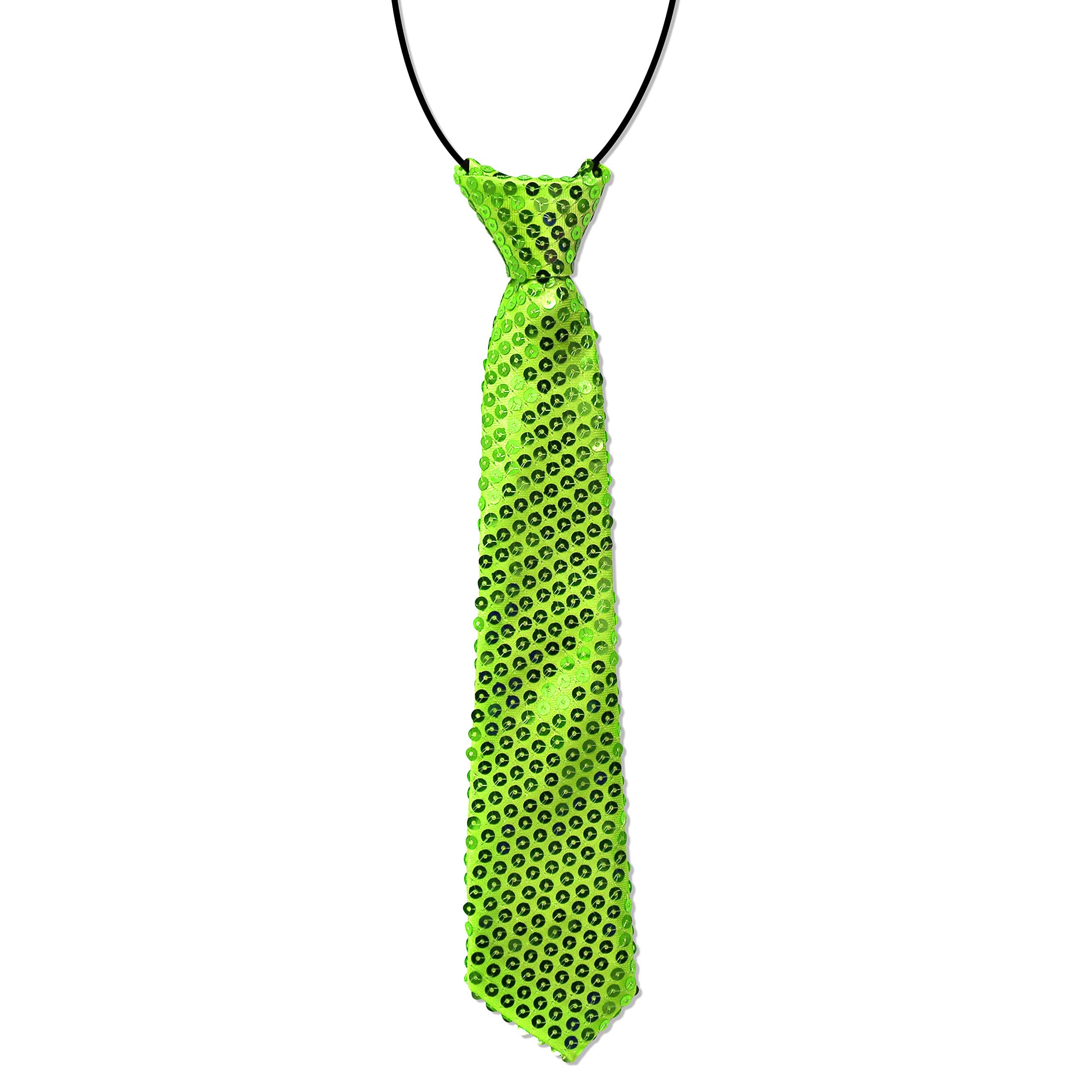The Tie Co™ Elasticated Children's Glitter Sparkle Sequin Neck Tie Kids