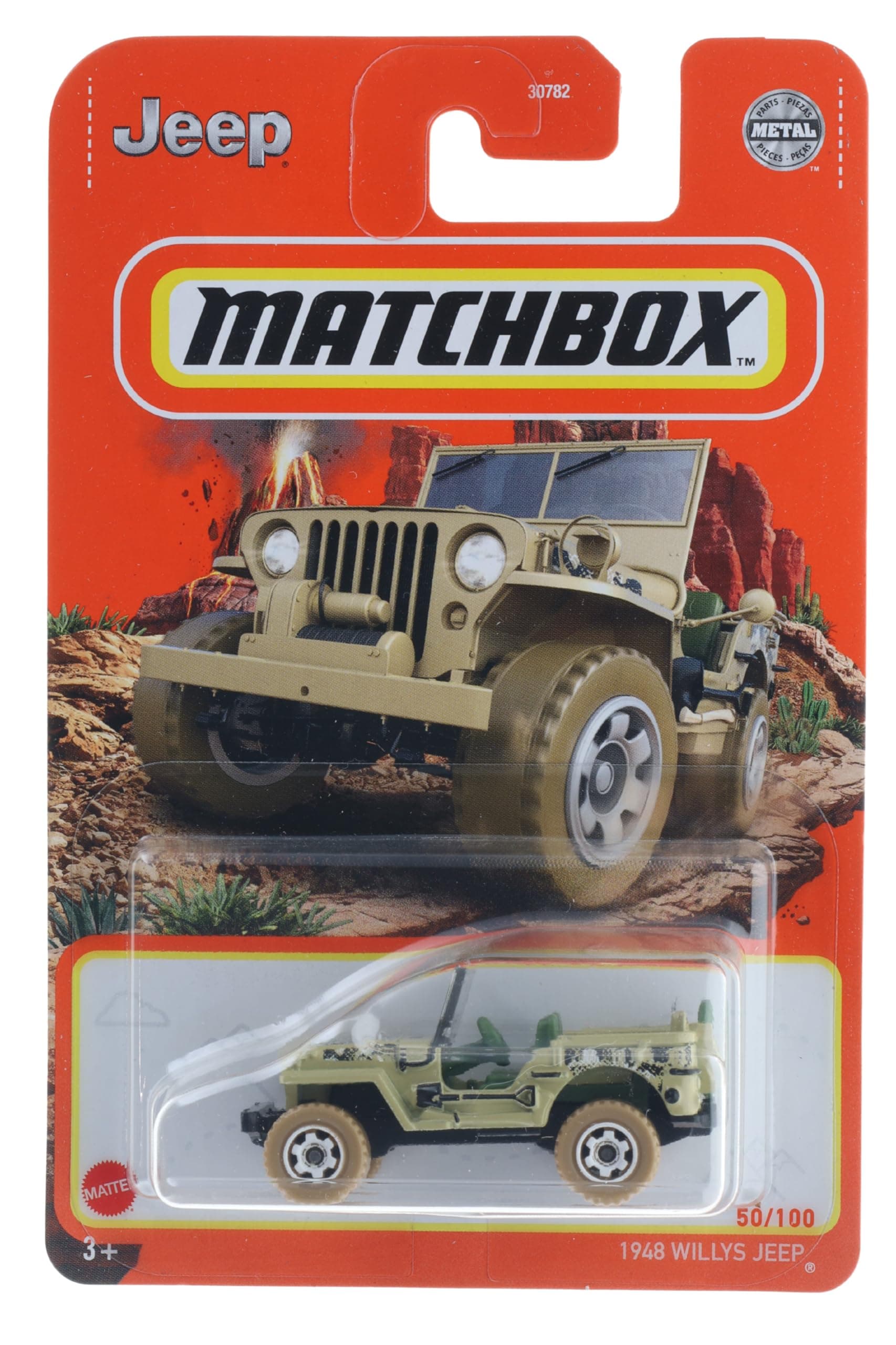 Matchbox 2022 - 1948 Willys - Tan - 50/100