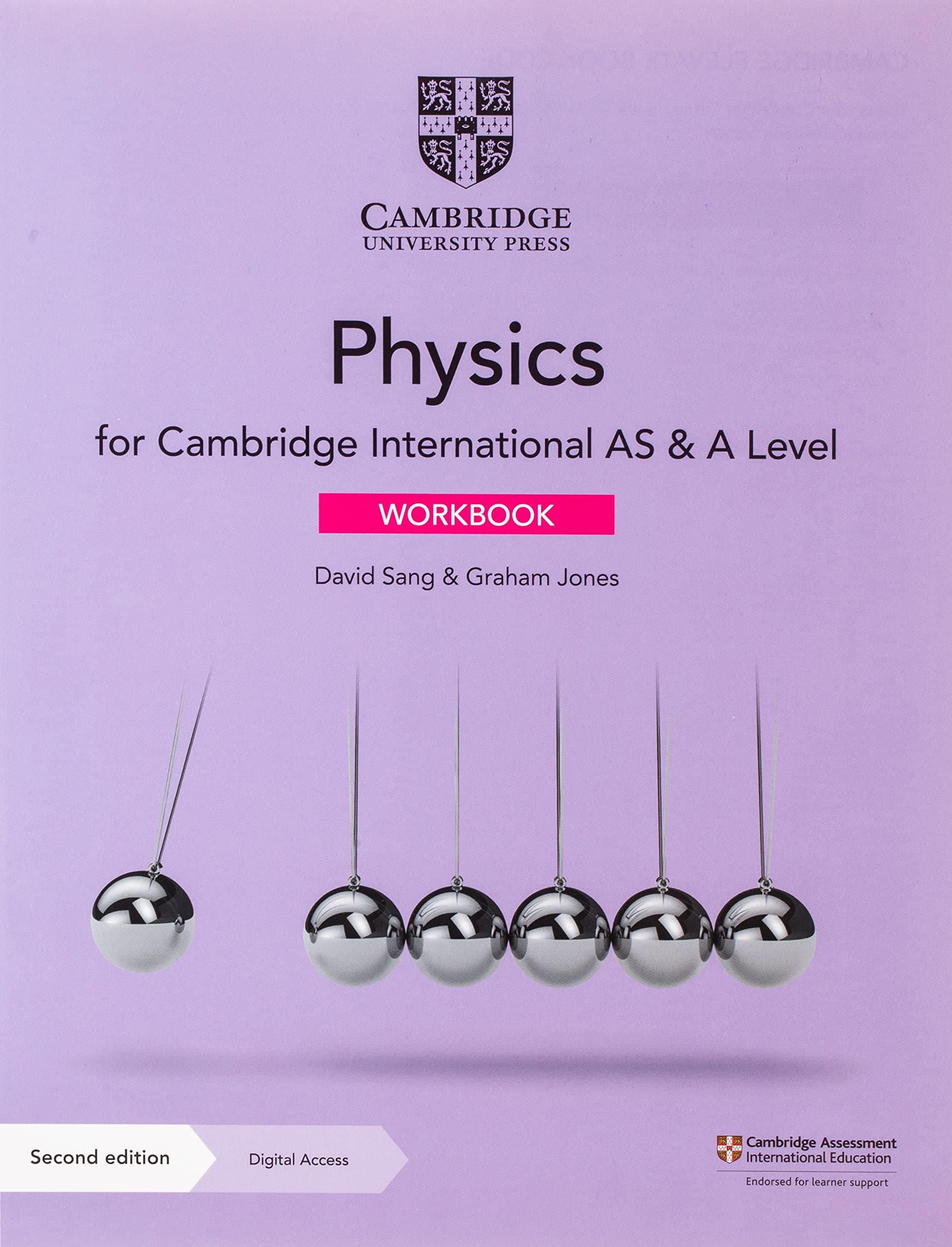 Cambridge International AS & A Level Physics Workbook with Digital Access (2 Years)