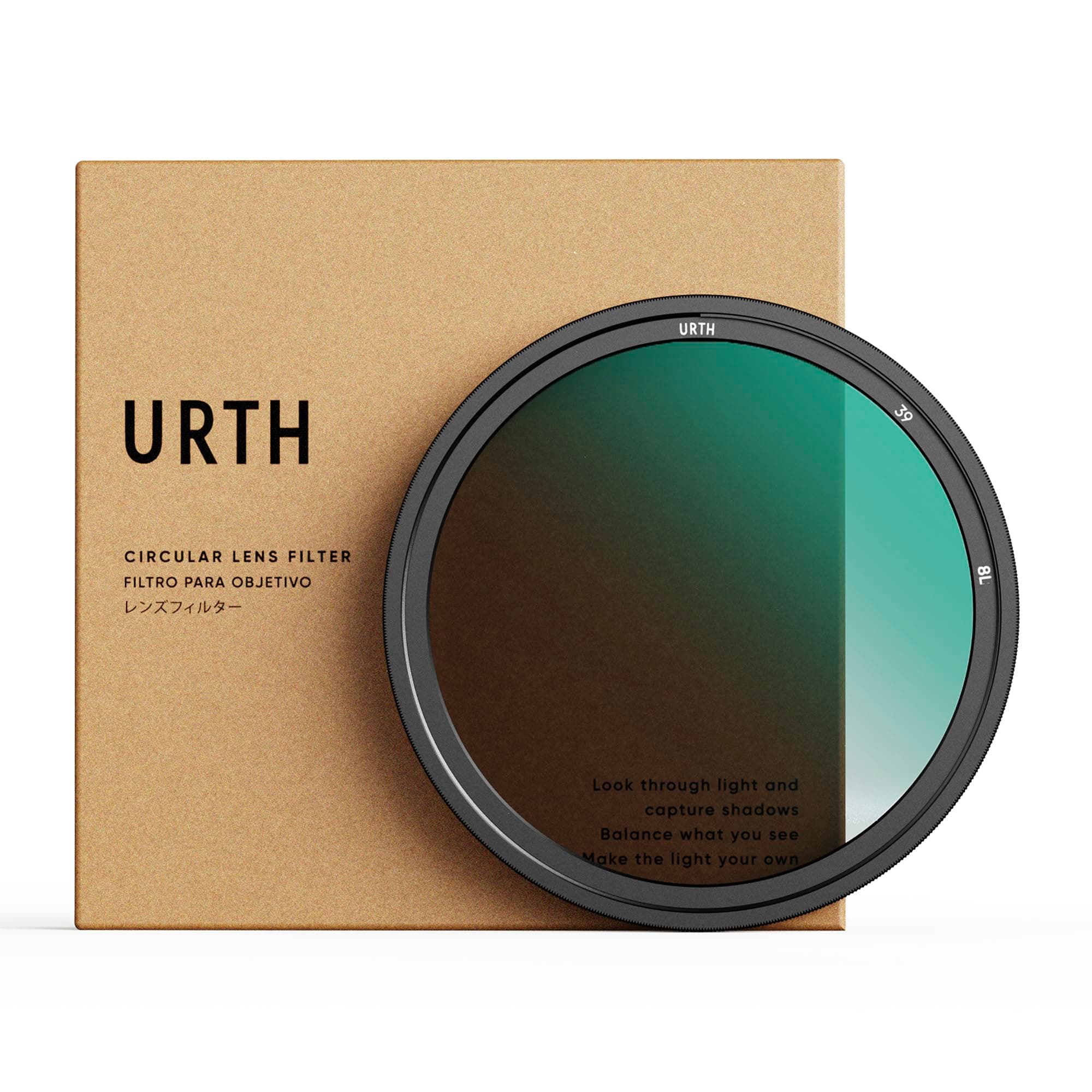 Urth 39mm Circular Polarizing (CPL) Lens Filter - Multi-Coated, Slim Design for Camera Lens Polarization
