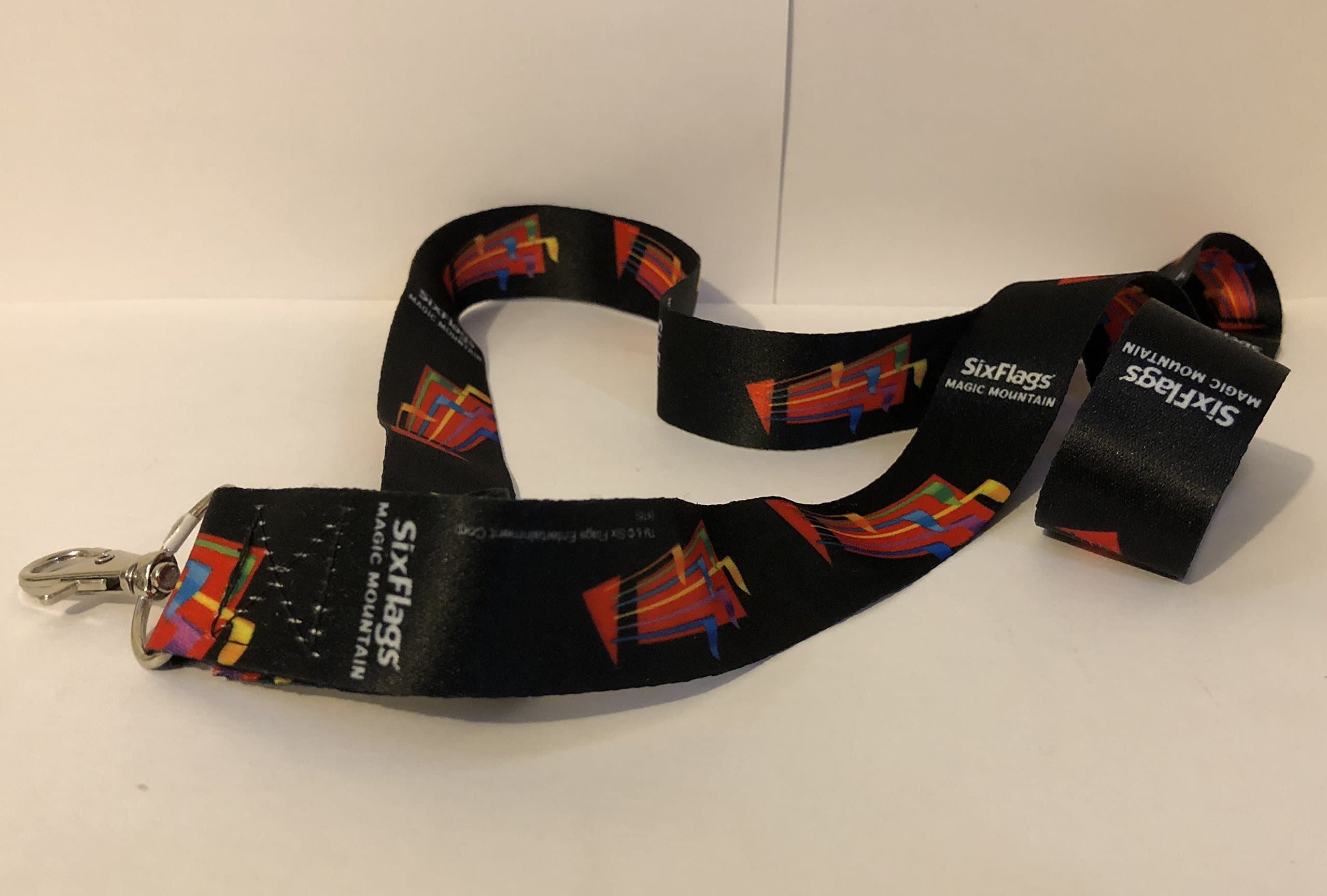 Magic Mountain Keychain Lanyard