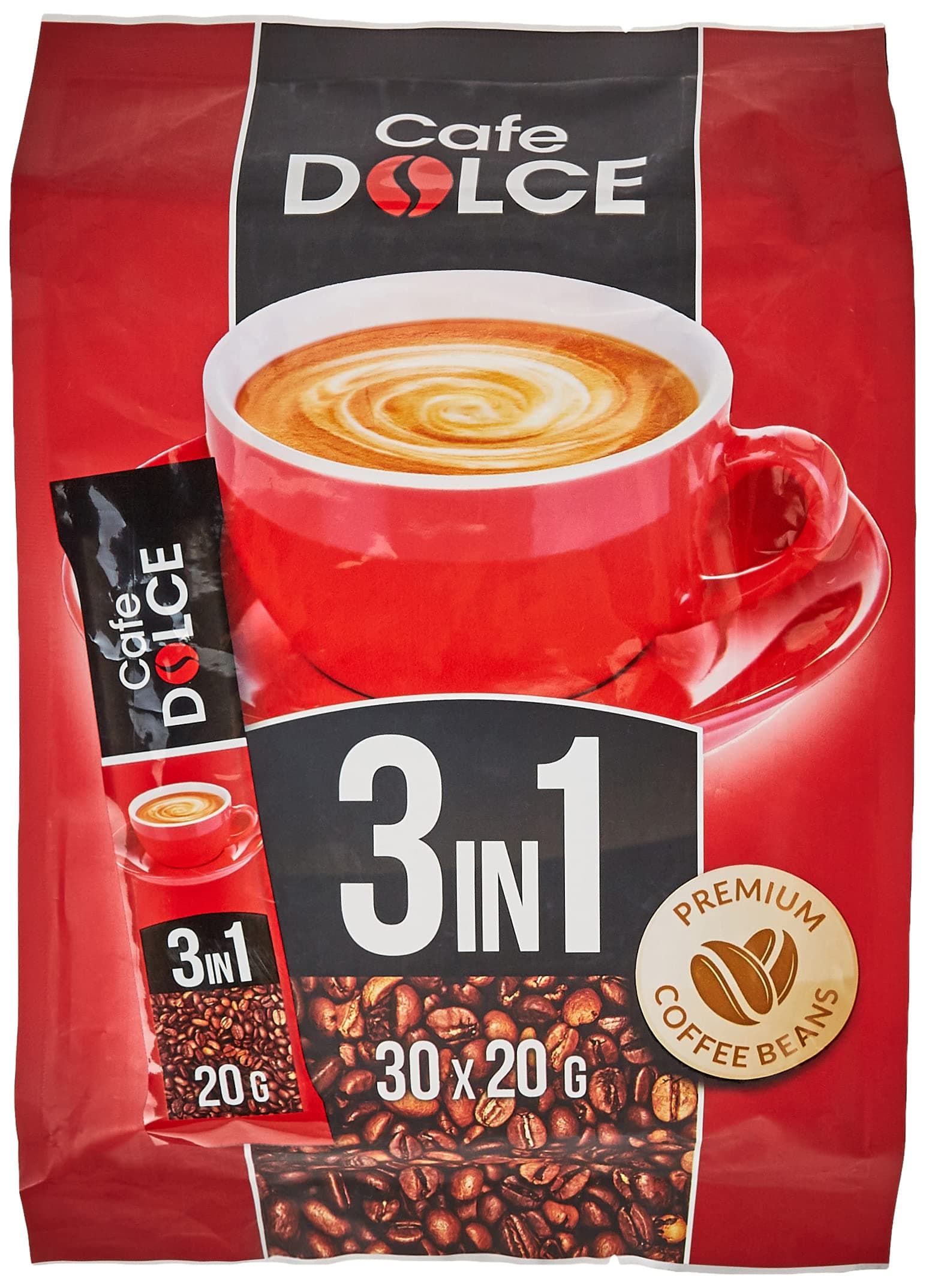 Premium Coffee Beans Packed in Small Sachets