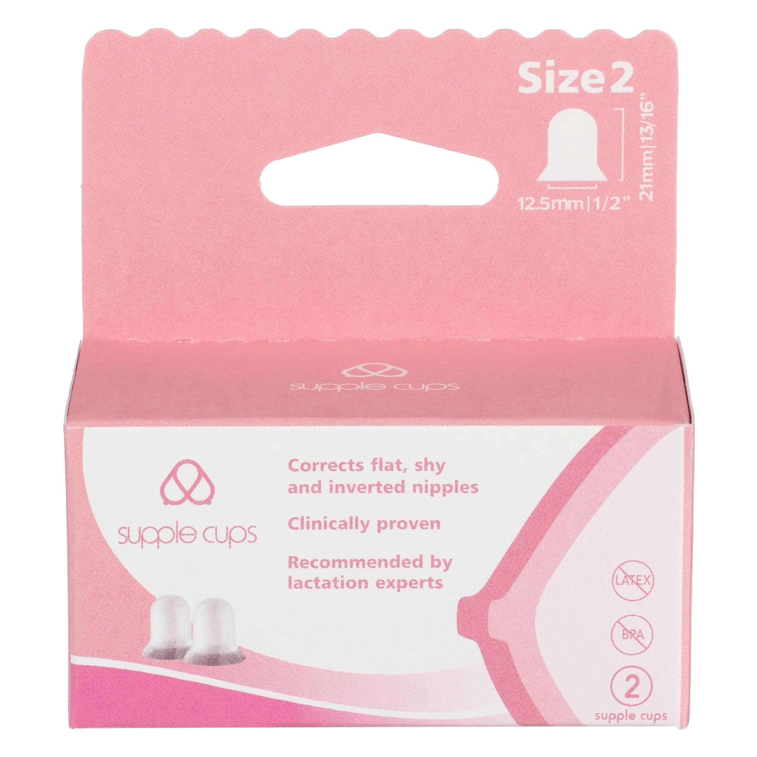 for Flat, Shy and Inverted Nipples (Size 2)