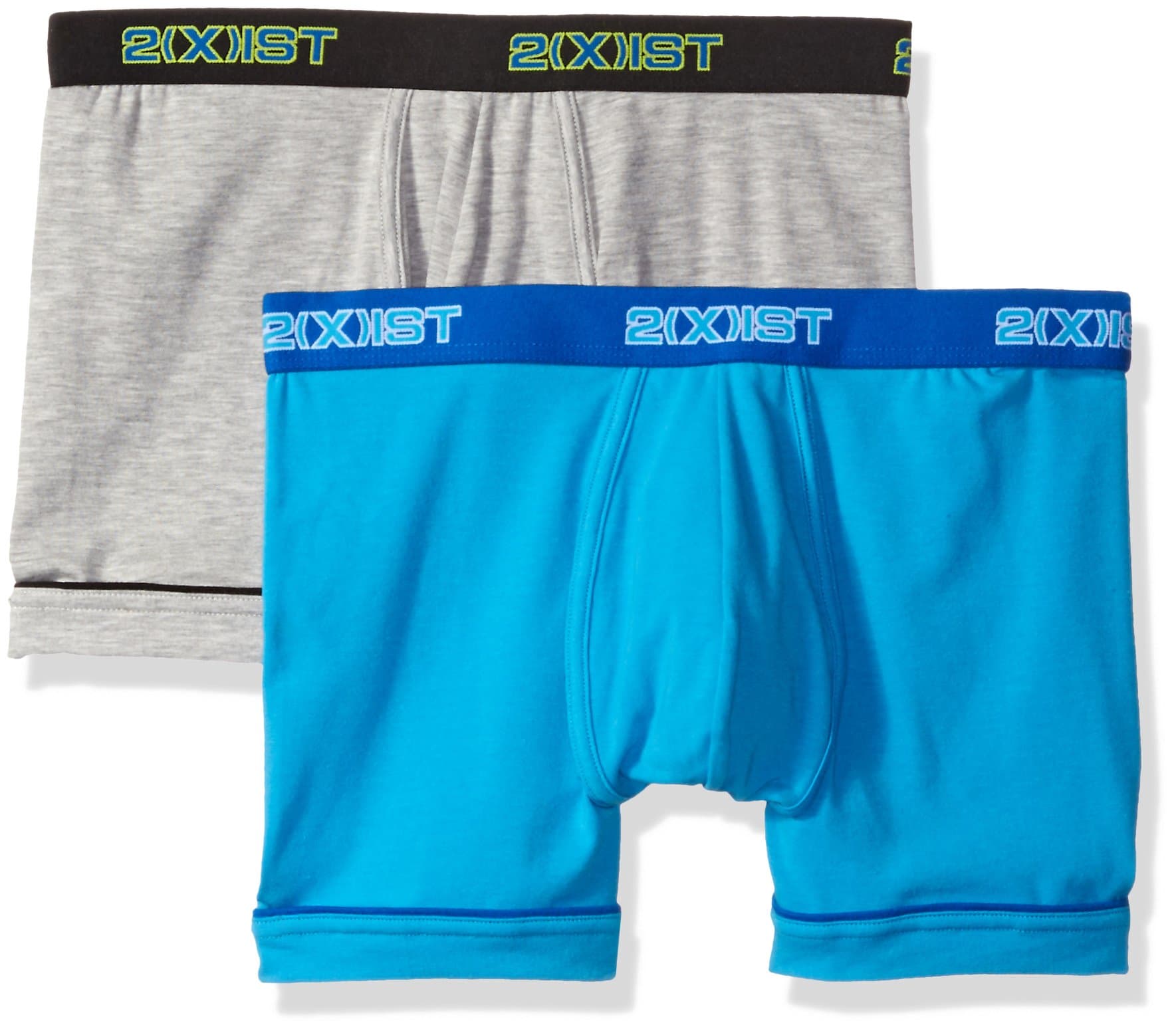 Men's 2-Pack Performance Cotton No Show Boxer Brief