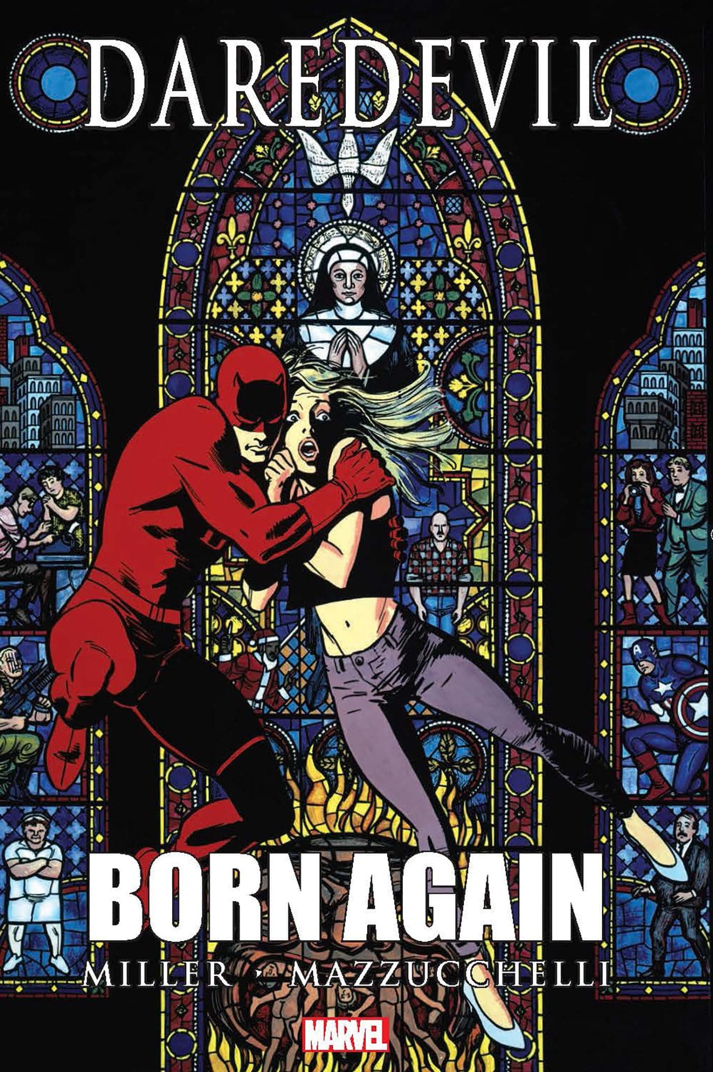 Daredevil Born Again by Frank Miller - Paperback