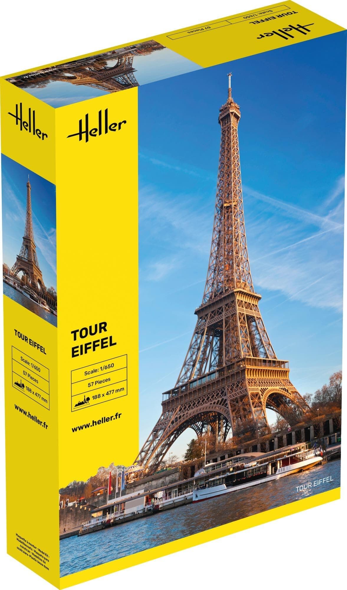 HellerEiffel Tower in Paris Architectural Model Building Kit