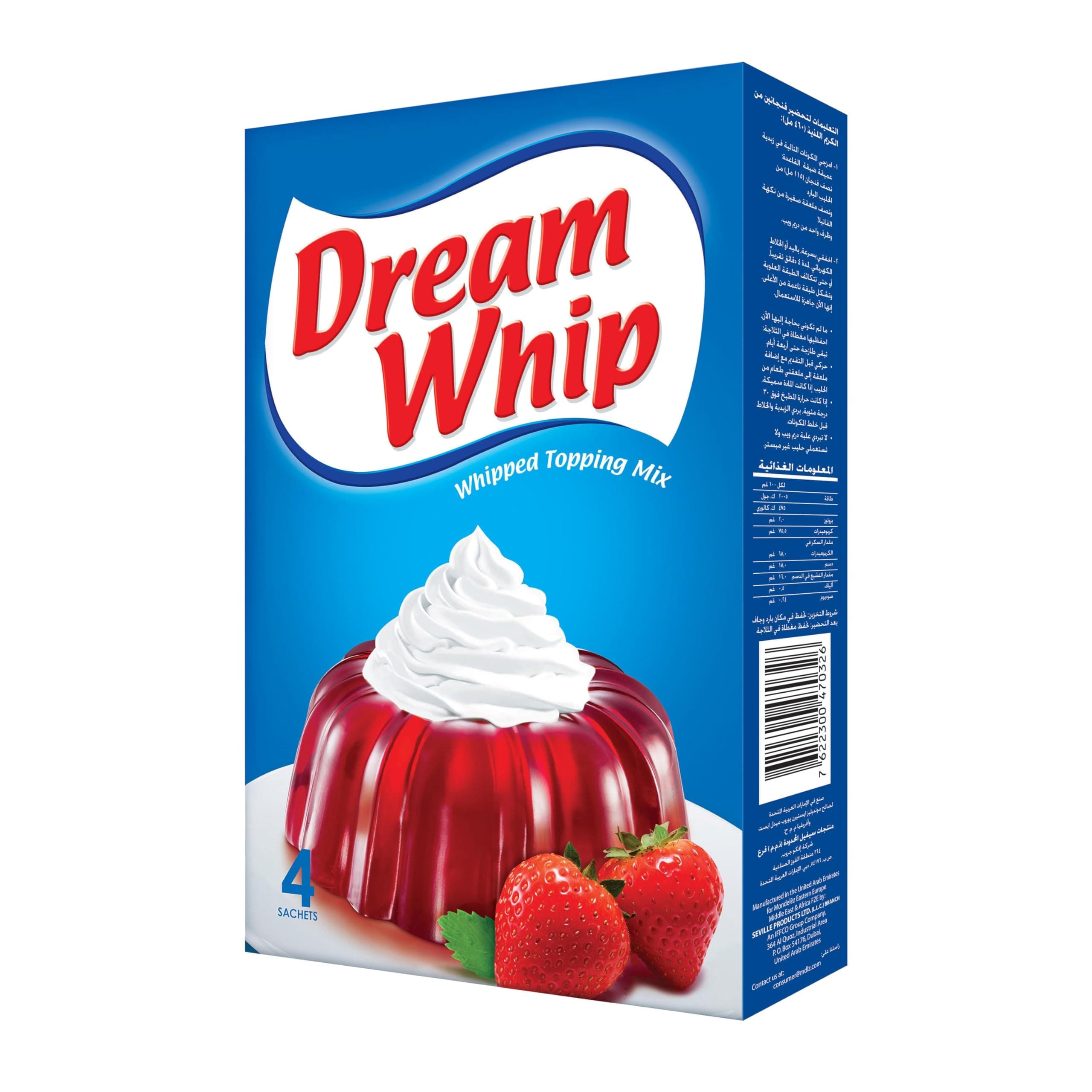 Dream Whip Topping Mix 144 g