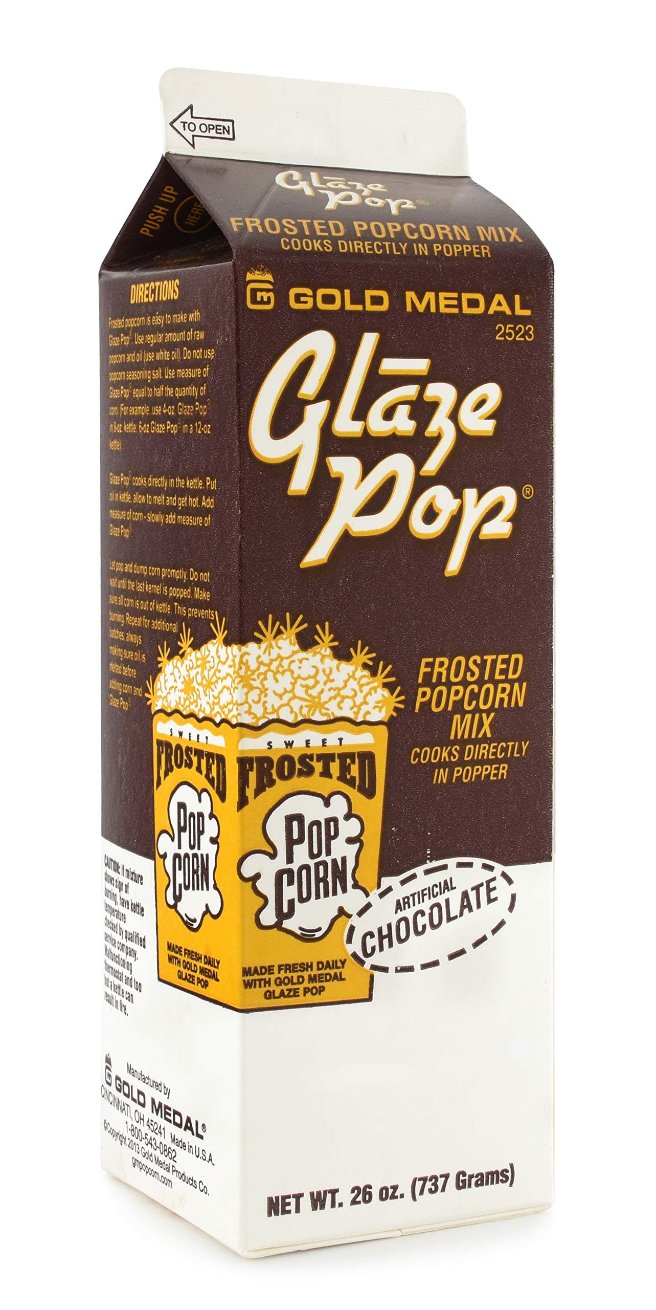 Gold Medal Chocolate Glaze Pop