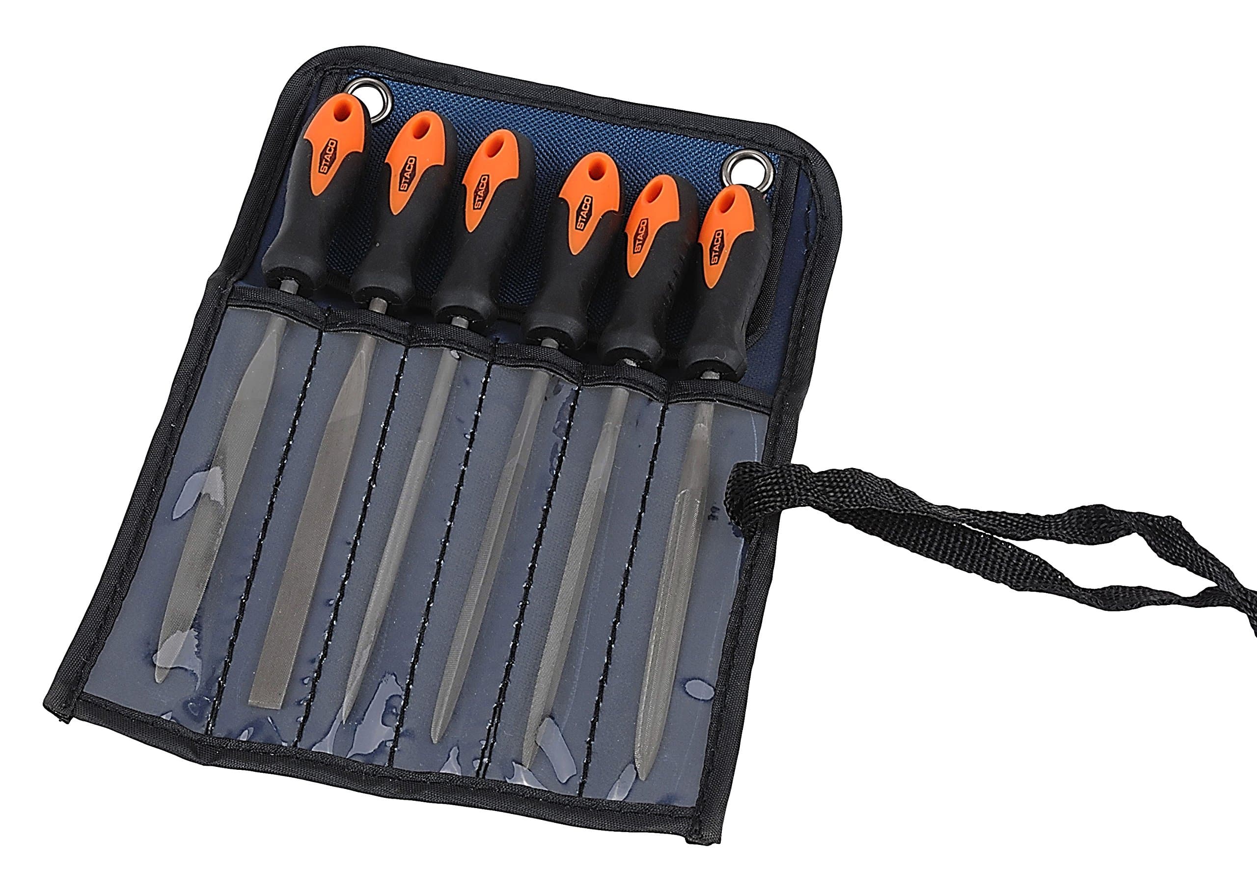 STACO 49200 Needle File Set, with Nylon Pouch