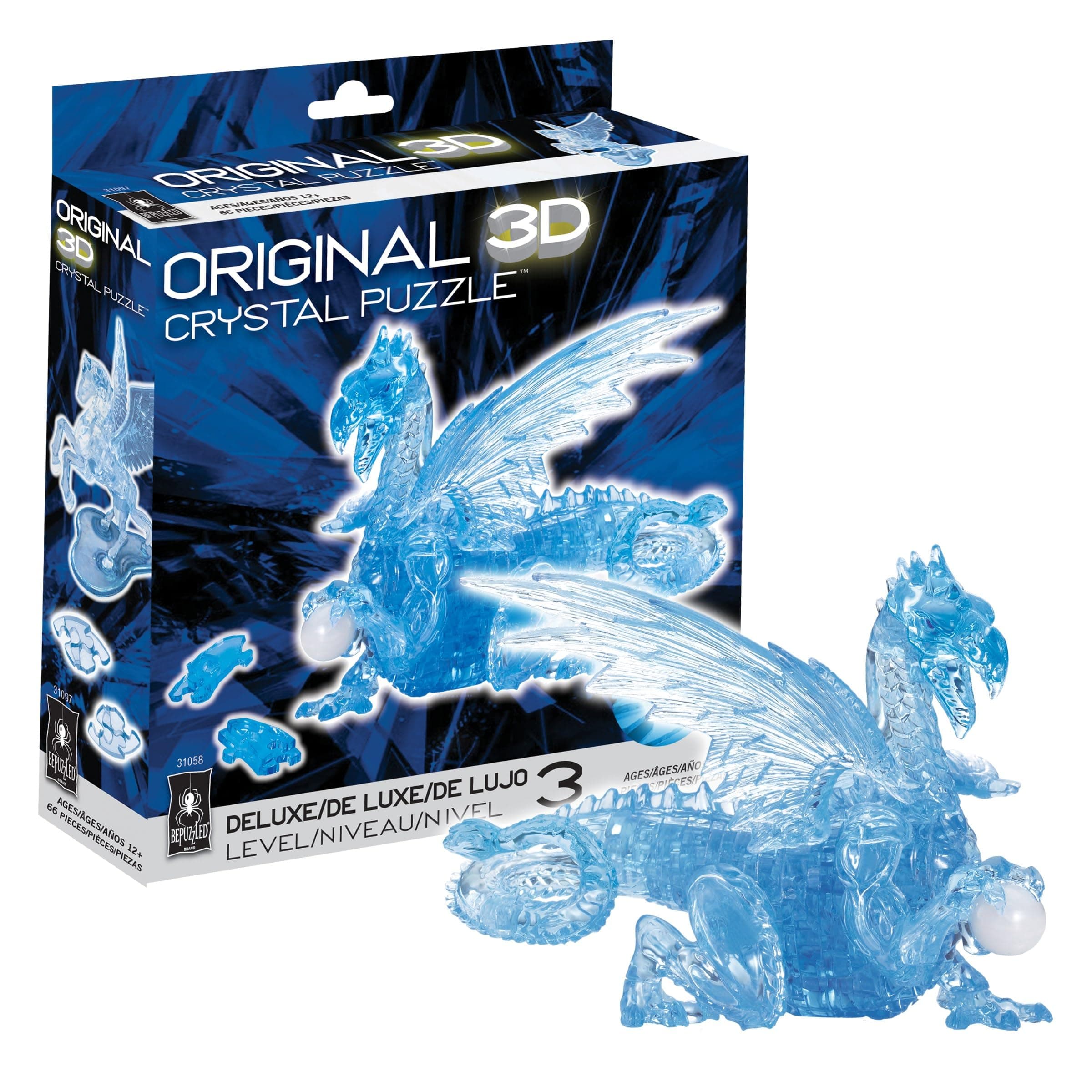 Blue Dragon Deluxe Crystal Puzzle