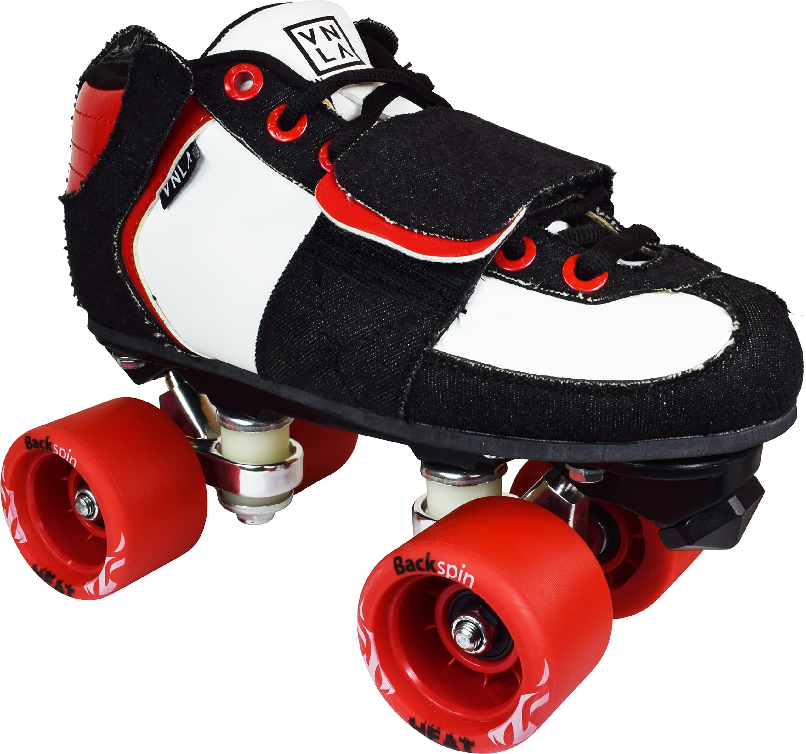 Vanilla 360 Quad Speed Roller Jam Skates w/ Red Backspin Heat Wheels