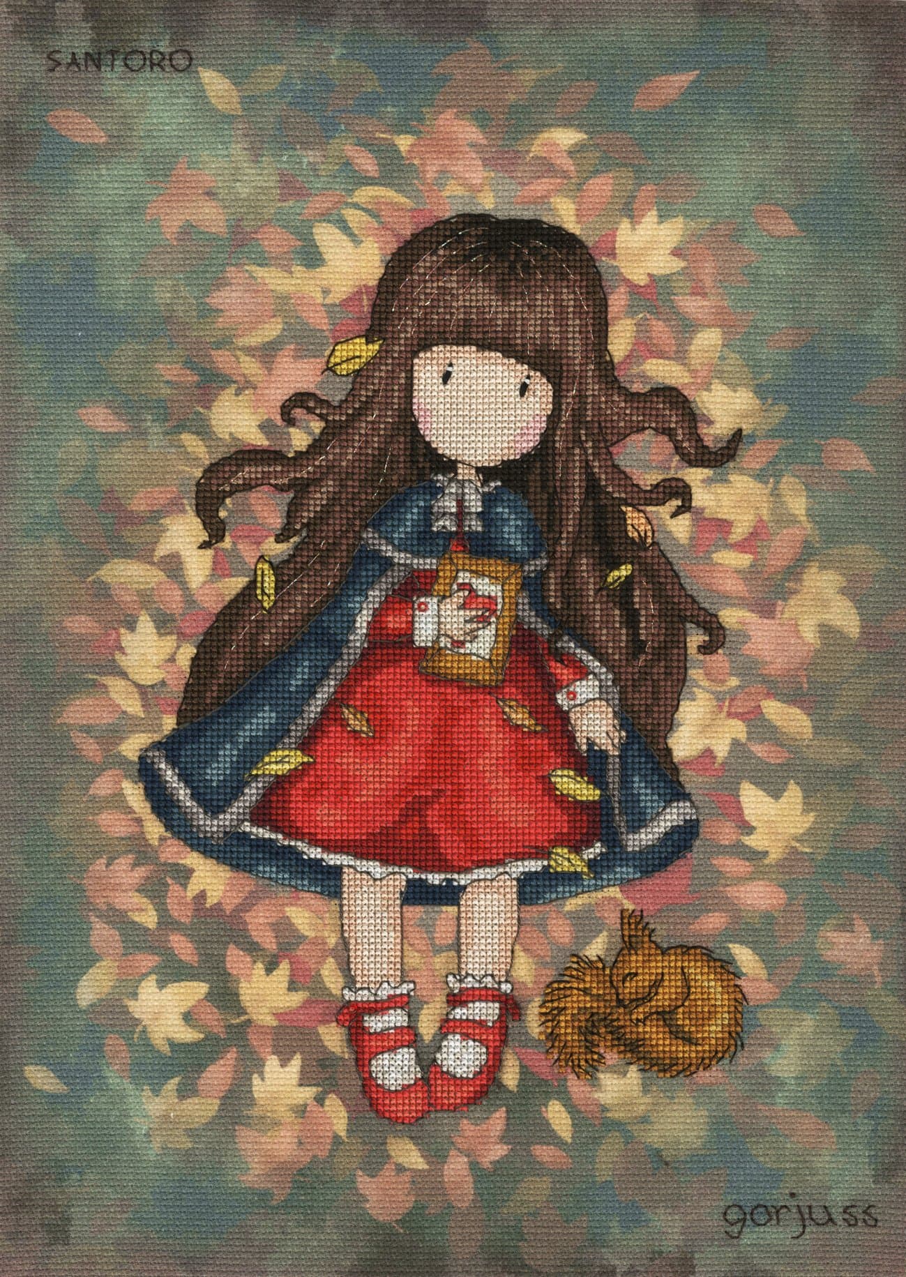 Bothy Threads Cross Stitch Kit - Autumn Leaves
